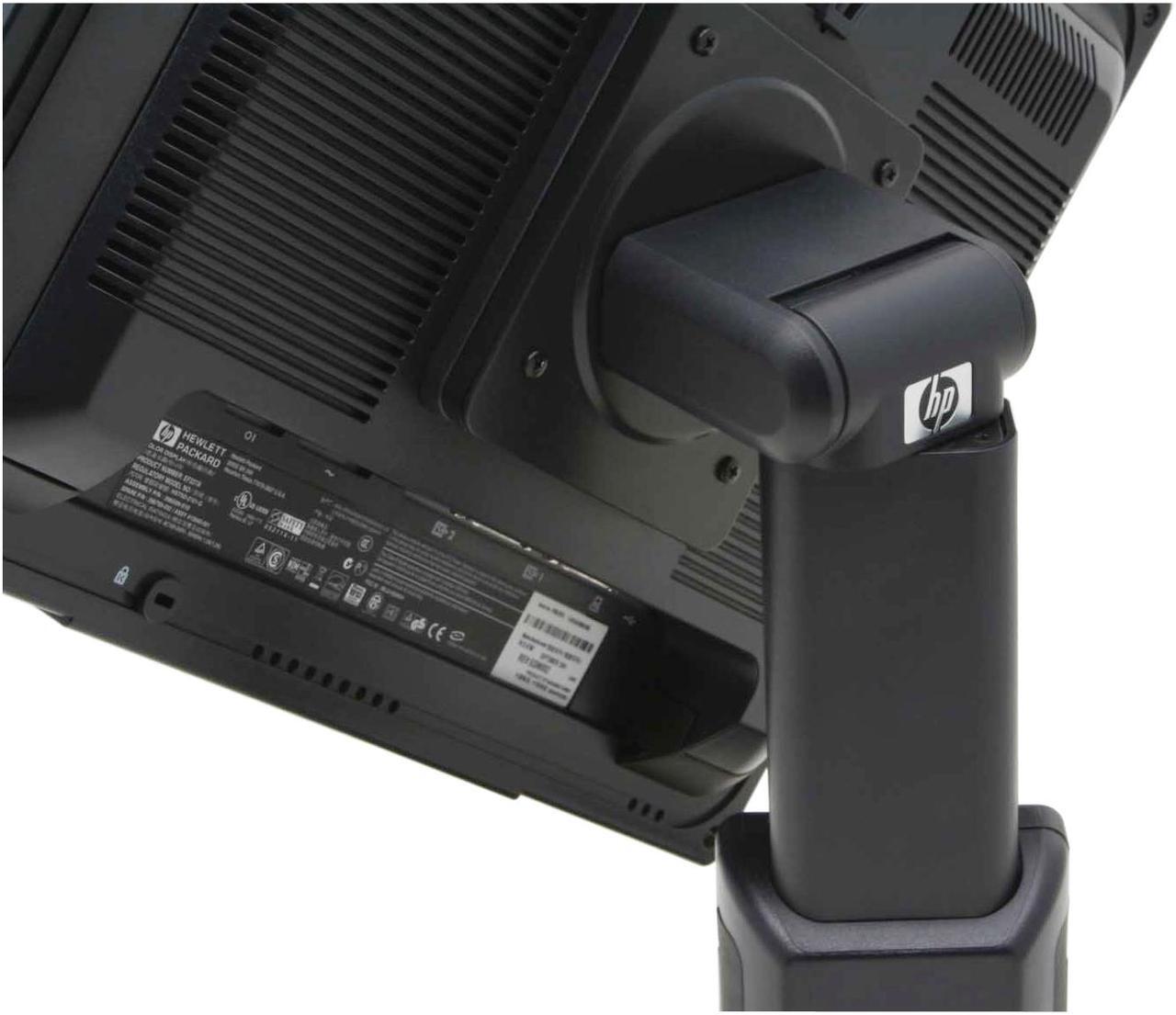 Alt view image 11 of 16 - HP LP2065 Silver-Carbonite 20" 8ms LCD Monitor with Height, Pivot & Swivel Adjustments 300 cd/m2 800:1 w/ 4 down USB Ports
