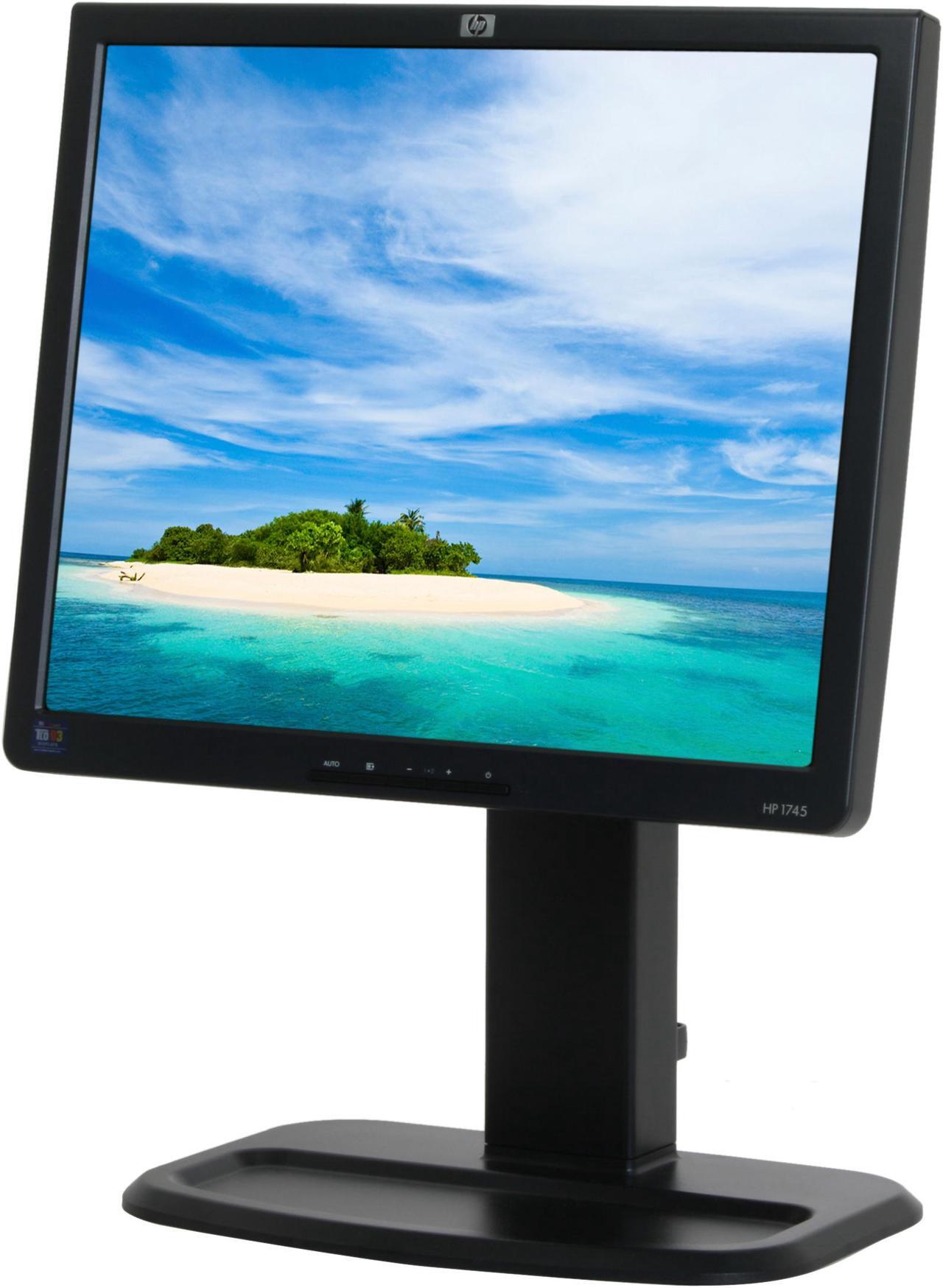 Main image of HP 17" Active Matrix, TFT LCD SXGA LCD Monitor 5 ms D-Sub, DVI-D L1745