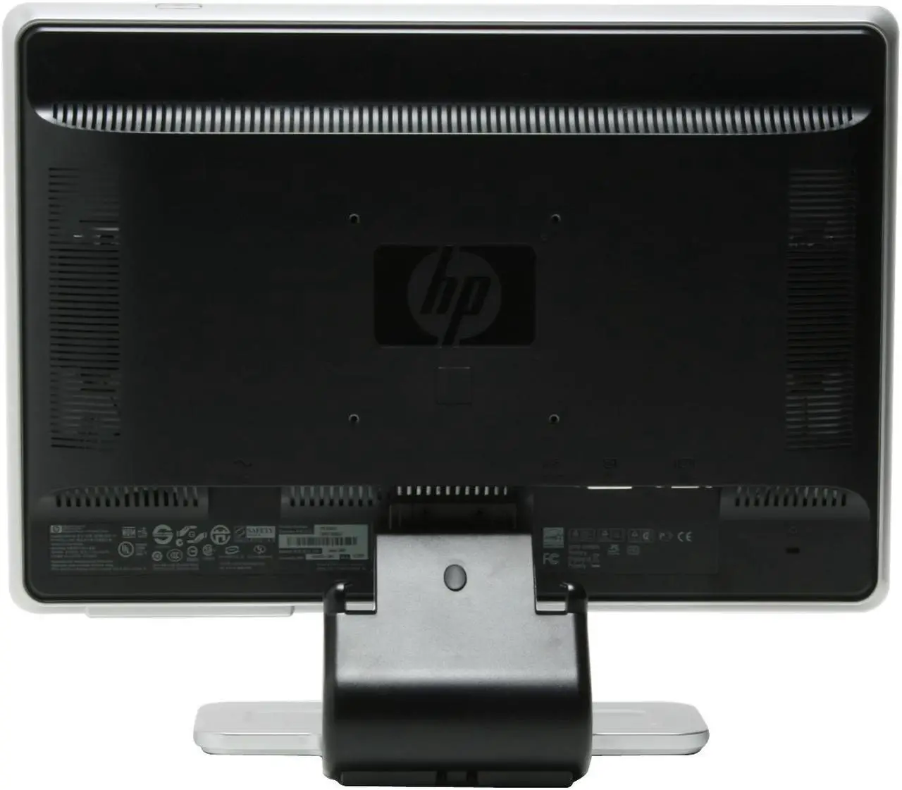 Alt view image 6 of 13 - HP w1907 Black-Silver 19" 5ms Widescreen LCD Monitor 300 cd/m2 1000:1 Built in Speakers w/ HDCP Support