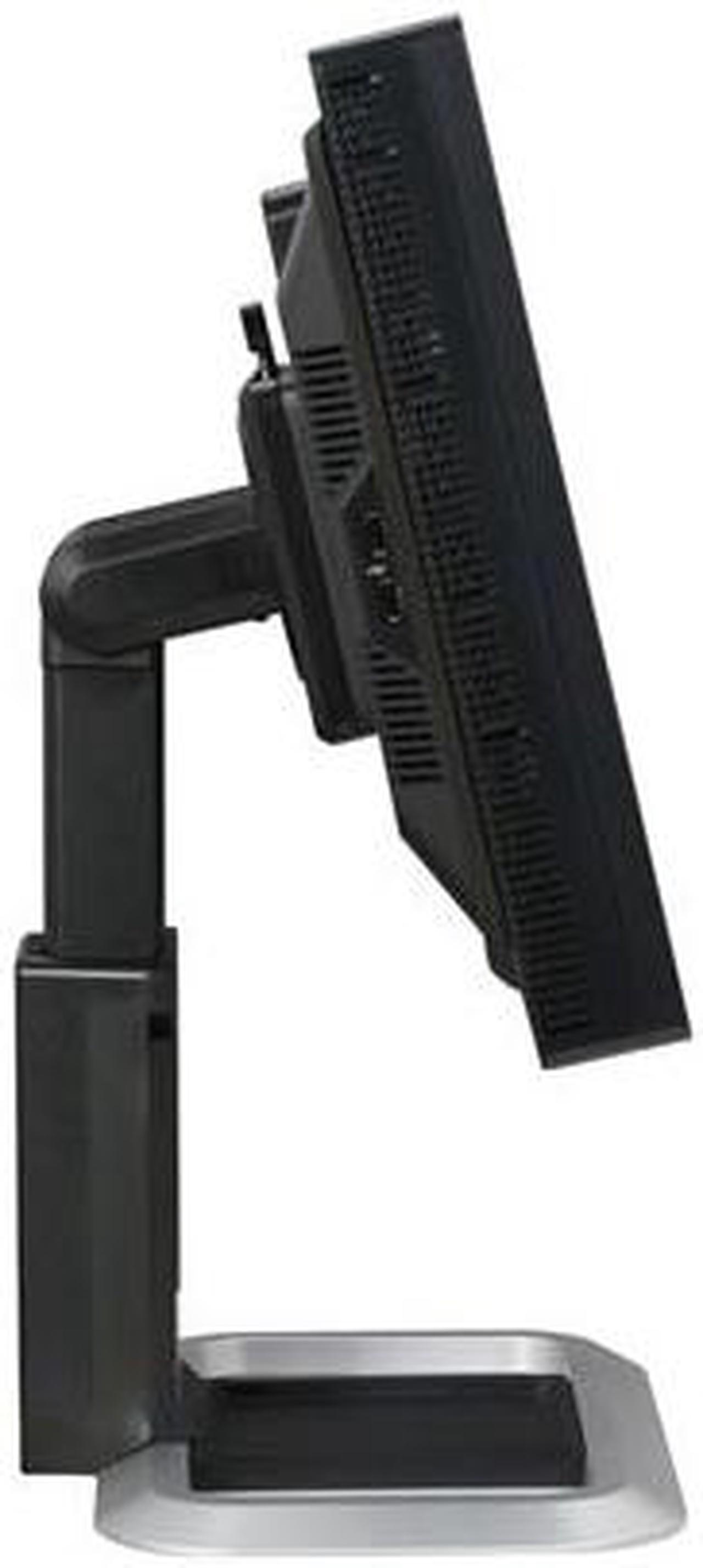 Alt view image 4 of 10 - HP LP2475w Black 24" 6 ms Height,Swivel,Pivot & Tilt Adjustable Widescreen LCD Monitor 400 cd/m2 1000:1
