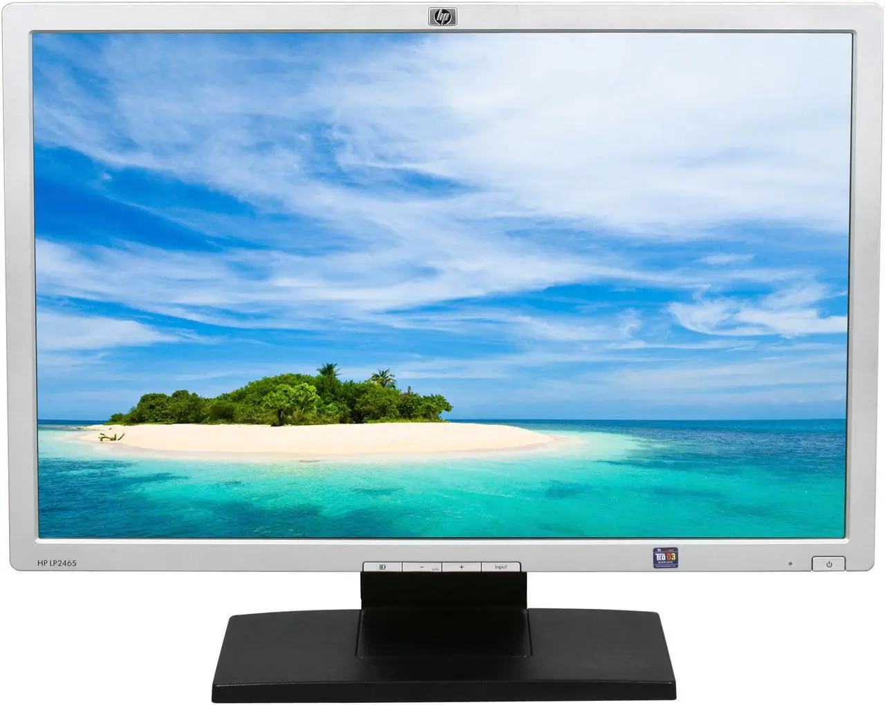 Alt view image 7 of 11 - HP 24" Active Matrix, TFT LCD WUXGA LCD Monitor with Height & Pivot Adjustments 8 ms DVI LP2465