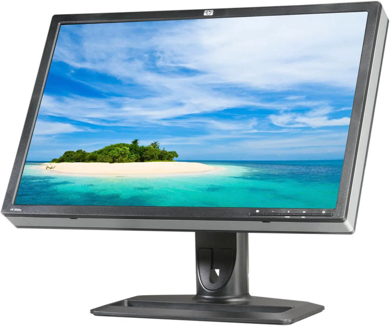 Main image of HP ZR24w 24'' S-IPS Tilt&Swivel Adjustable Widescreen LCD Monitor w/5 USB hub & Display port 400 cd/m2 3000:1 DCR