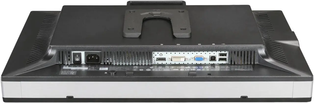 Alt view image 9 of 10 - HP ZR24w 24'' S-IPS Tilt&Swivel Adjustable Widescreen LCD Monitor w/5 USB hub & Display port 400 cd/m2 3000:1 DCR