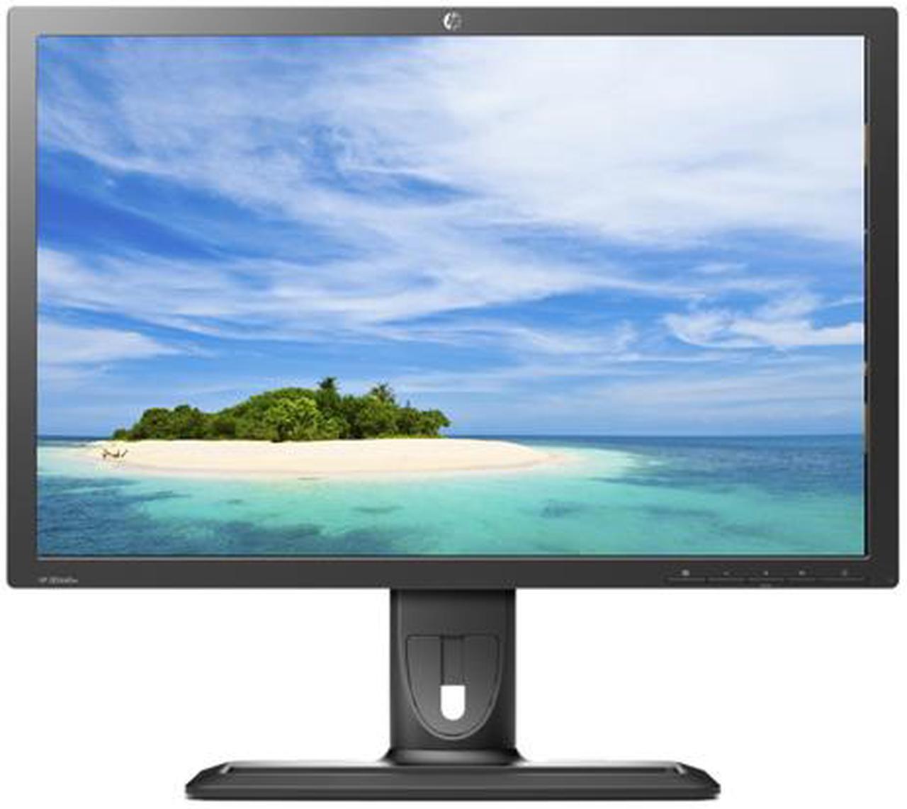 HP ZR2440w Black and brushed aluminum 24" 6ms HDMI Widescreen LED Backlit IPS Monitor 350 cd/m2 2000000:1 DCR (000:1)