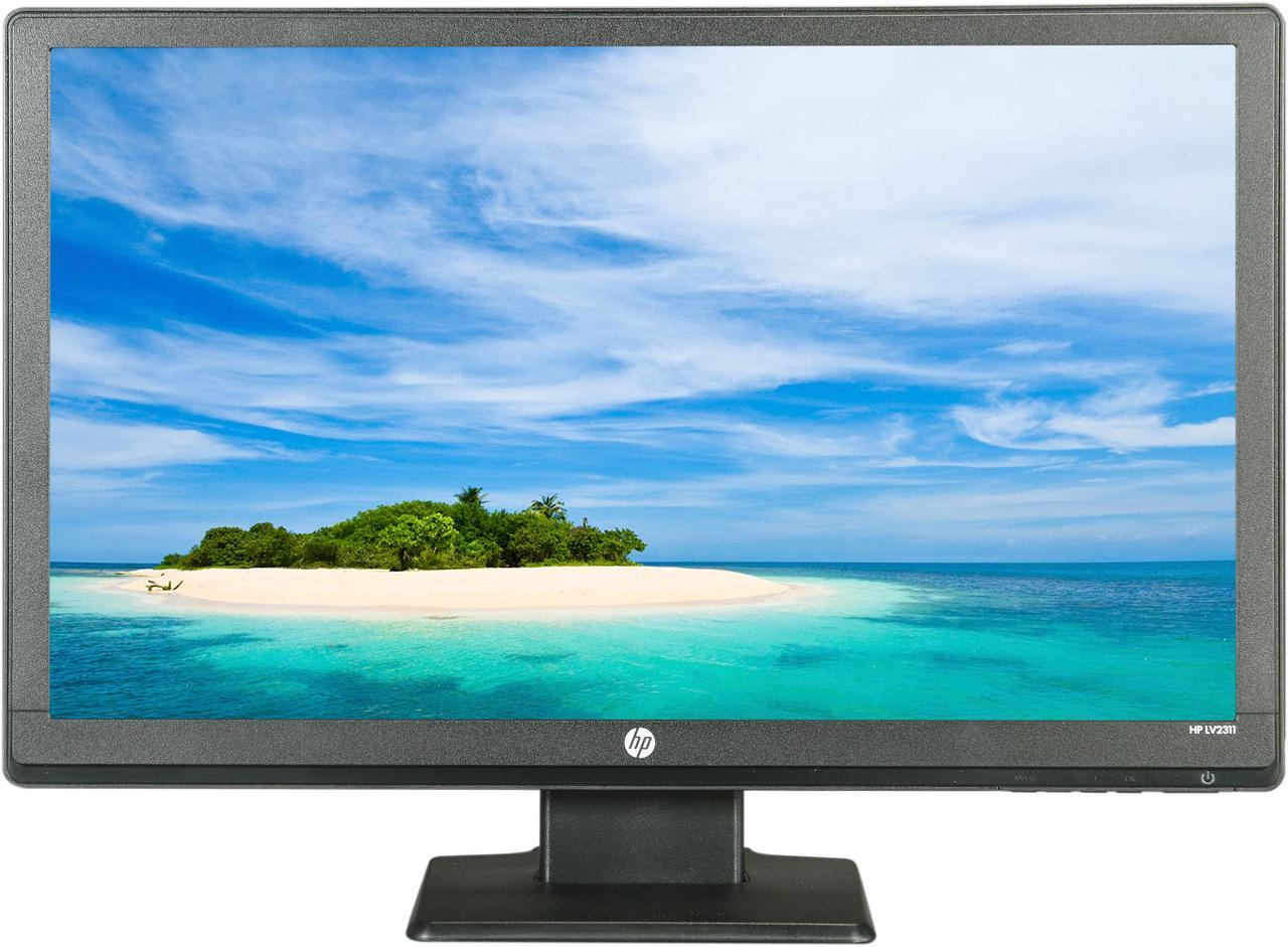 Alt view image 2 of 7 - HP Smartbuy LV2311 Black 23" 5ms Widescreen LED-Backlit LCD Monitor