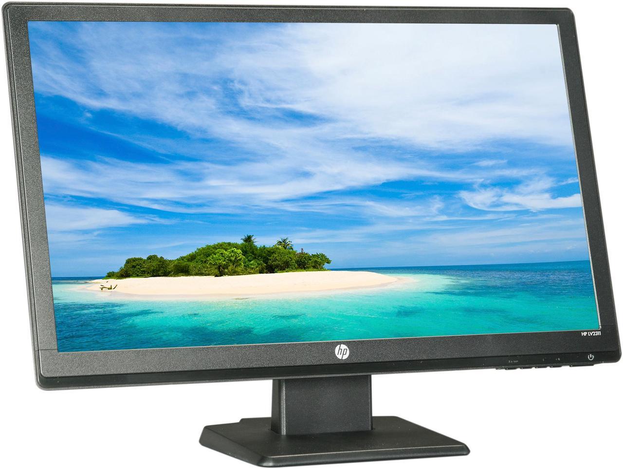 Alt view image 3 of 7 - HP Smartbuy LV2311 Black 23" 5ms Widescreen LED-Backlit LCD Monitor