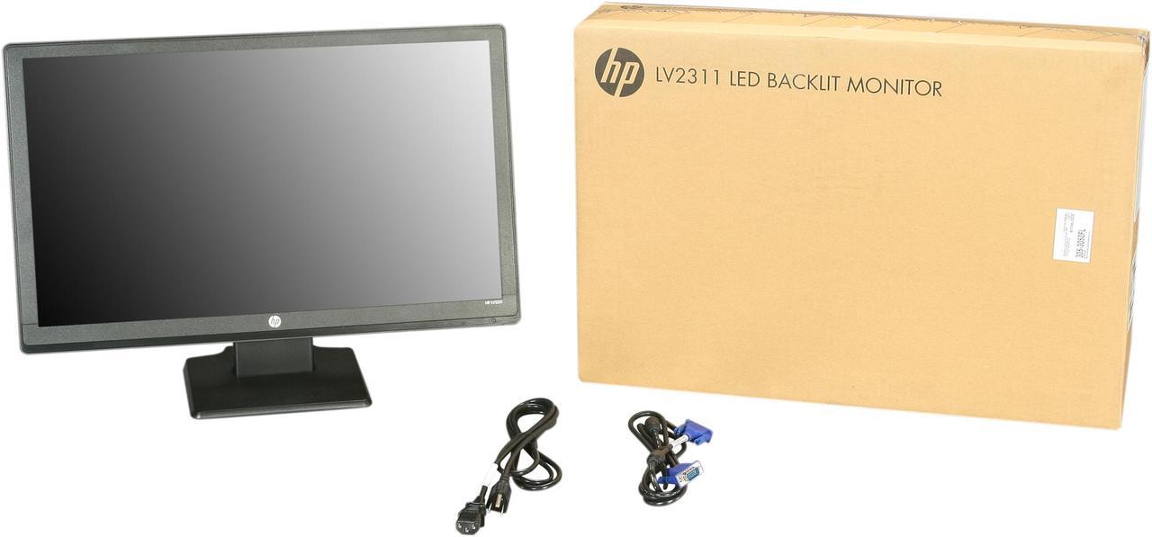 Alt view image 7 of 7 - HP Smartbuy LV2311 Black 23" 5ms Widescreen LED-Backlit LCD Monitor