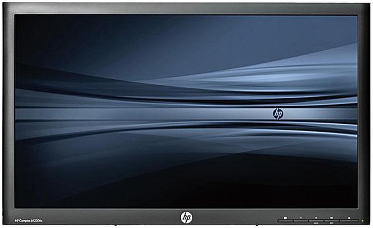 HP Compaq LA2306x Black 23" 5ms Widescreen LED Monitor 250 cd/m2 DC 1,000,000:1 (1000:1) Head only,No stand