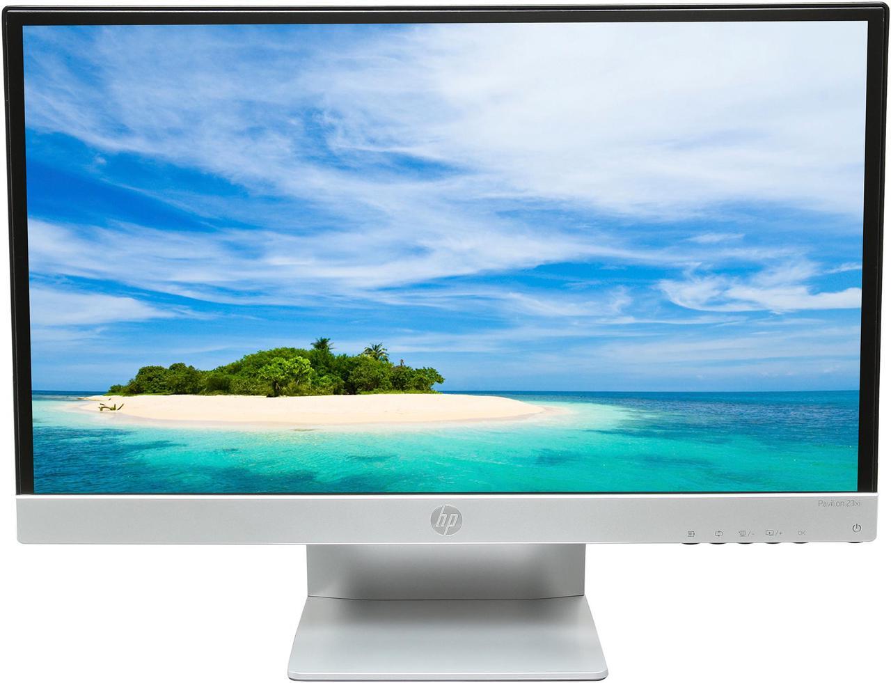 Alt view image 2 of 7 - HP 23" 60 Hz IPS LCD Monitor, IPS Panel 7 ms D-Sub, DVI, HDMI Pavilion 23xi