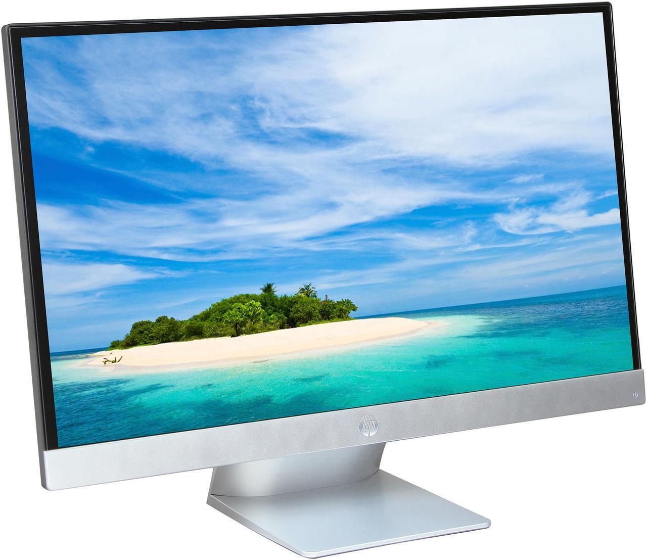 Alt view image 3 of 7 - HP Pavilion 27xi Silver / Black 27" 7ms IPS HDMI LED Backlight LCD Monitor 250 cd/m2 10,000,000:1