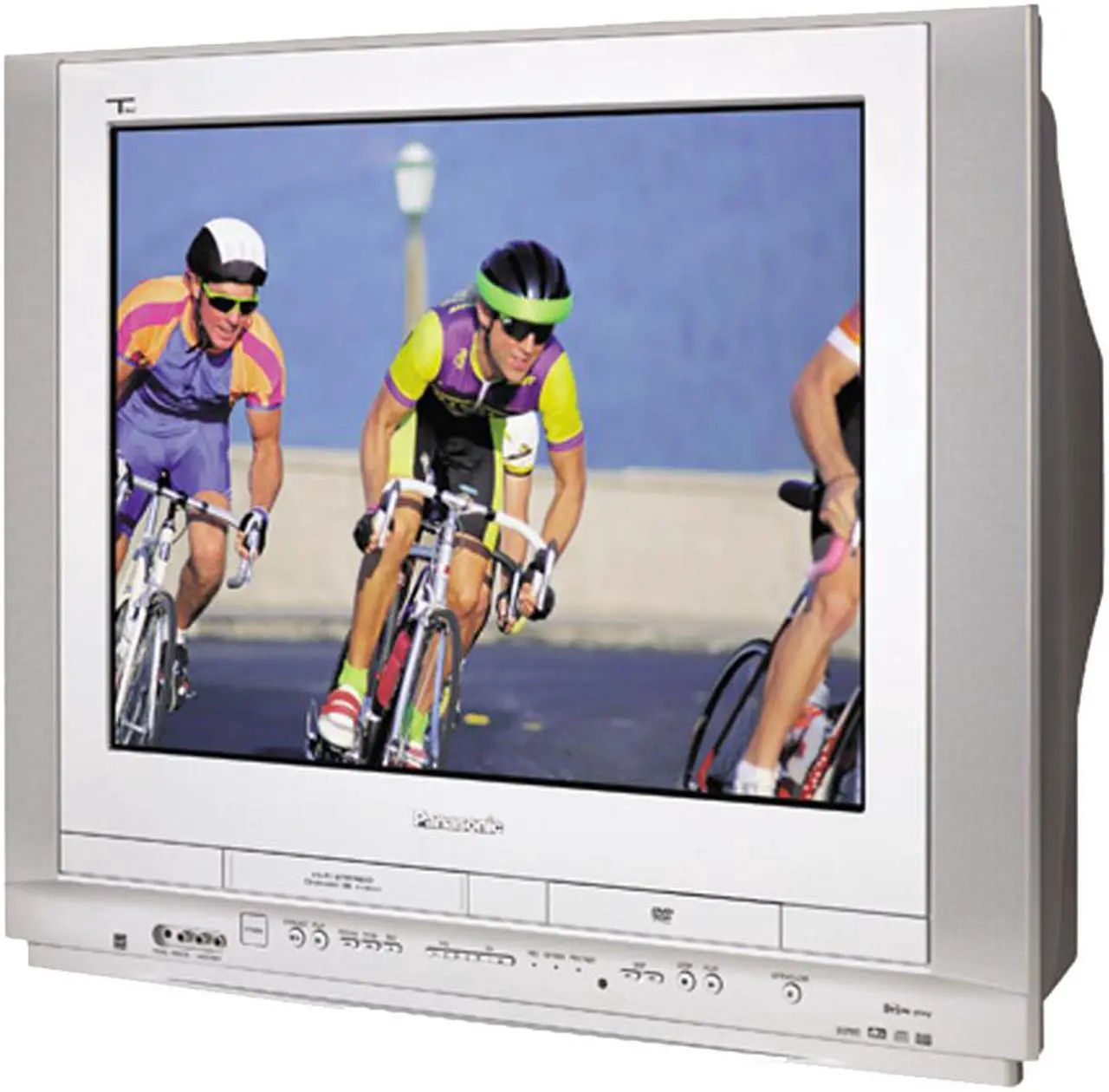 Main image of Panasonic PV-DF2735 27" Silver PureFlat TV w/ DVD Player & VCR