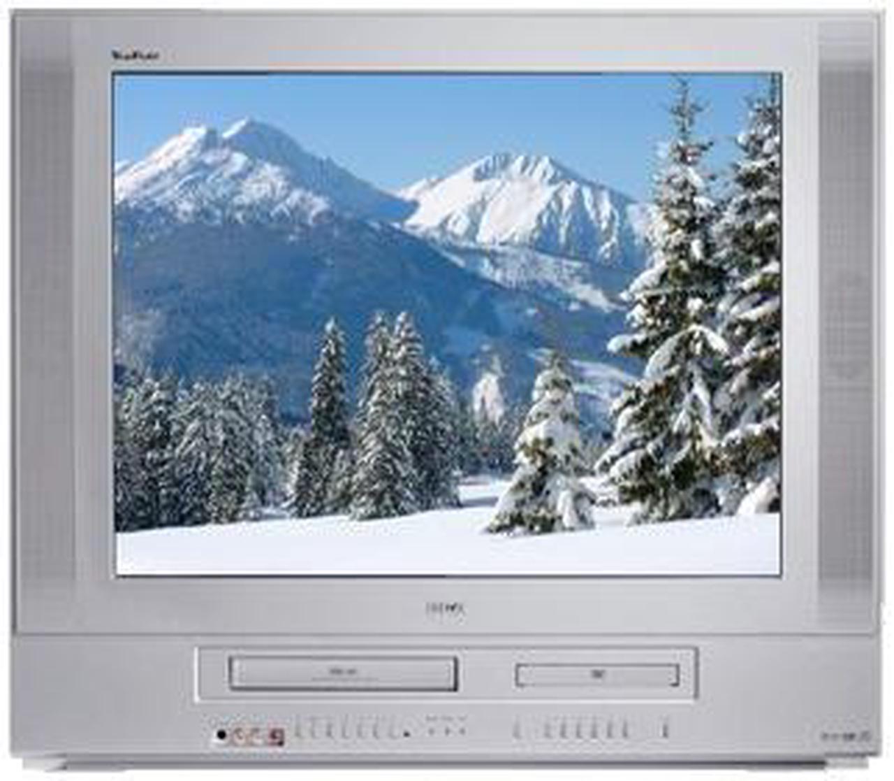 Main image of RCA 27F501TDV 27" Silver TruFlat TV/DVD/VHS Combo