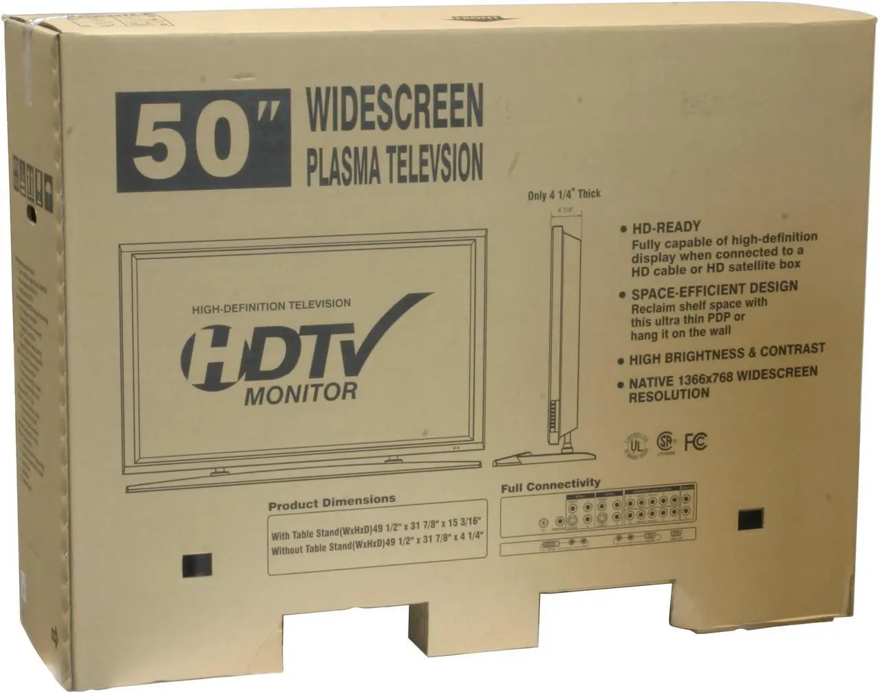 Alt view image 10 of 10 - SAMPO 50" HD-Ready Plasma TV PME-50X7