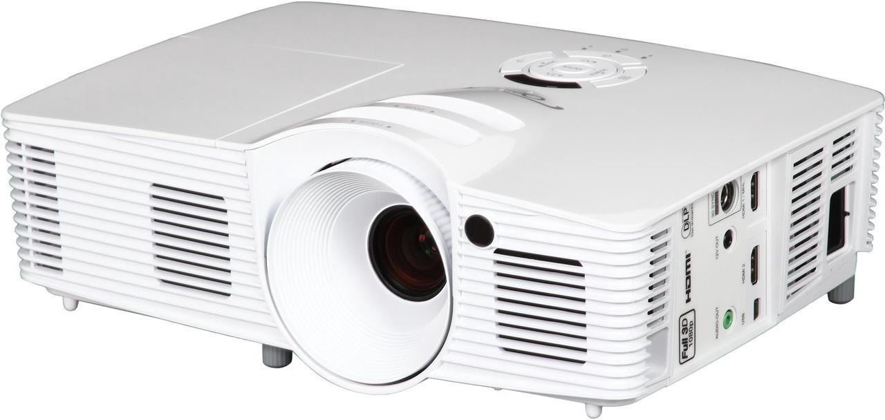 Optoma HD26 1920 x 1080 Single 0.65" DC3 DMD DLP® Technology by Texas Instruments™ Projector 3200 lumens