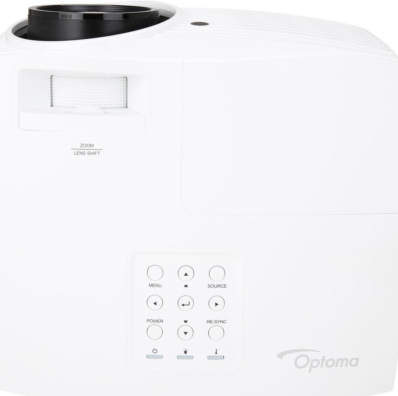 Alt view image 6 of 8 - Optoma HD161X 1920 x 1080 DLP Projectors 2000 Lumens 40,000:1 (full on/full off)