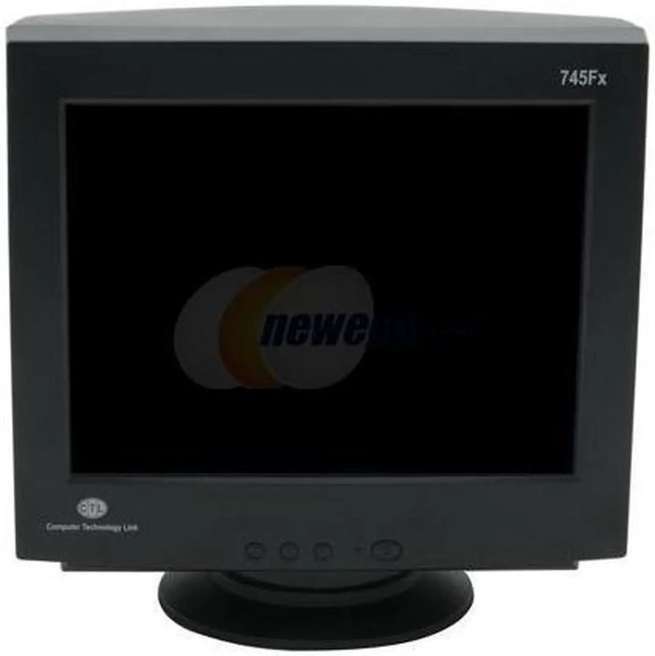 Alt view image 3 of 9 - CTL 745Fx Black 17" CRT Monitor 0.25mm Dot Pitch D-Sub