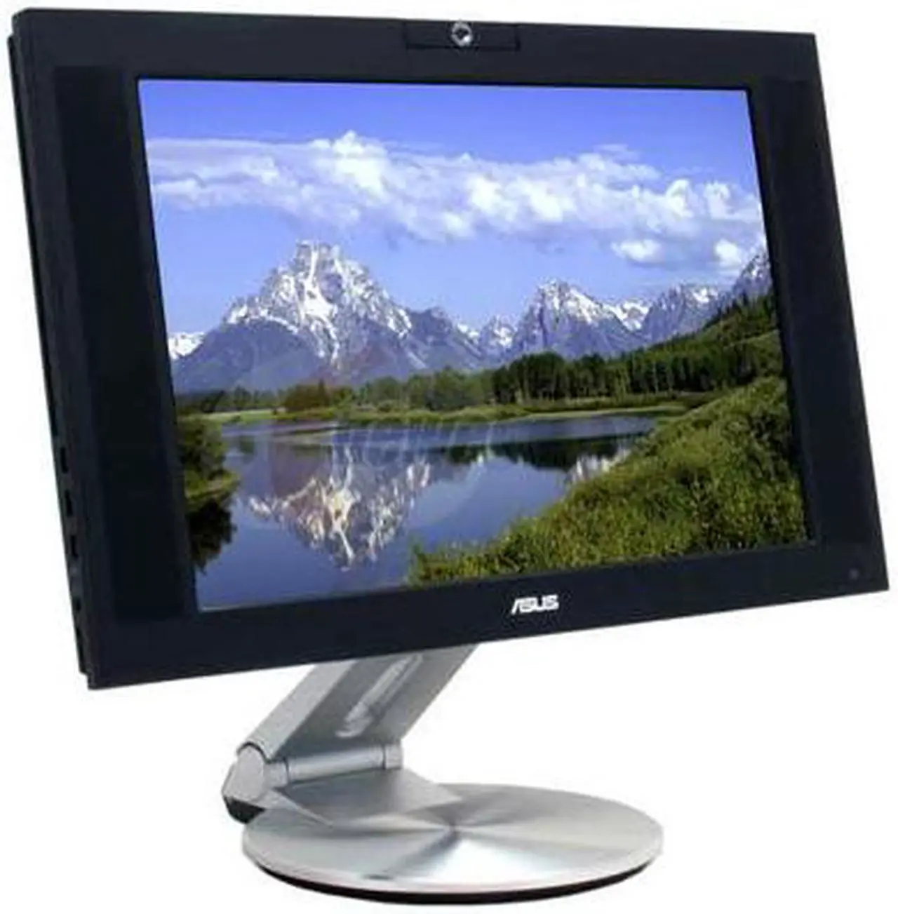 Alt view image 3 of 14 - ASUS PW201 Black-Silver 20" 8ms DVI Widescreen Glossy Anti Glare LCD Monitor with Pivot and Swivel Adjustments 350 cd/m2 800:1 Built in Speakers