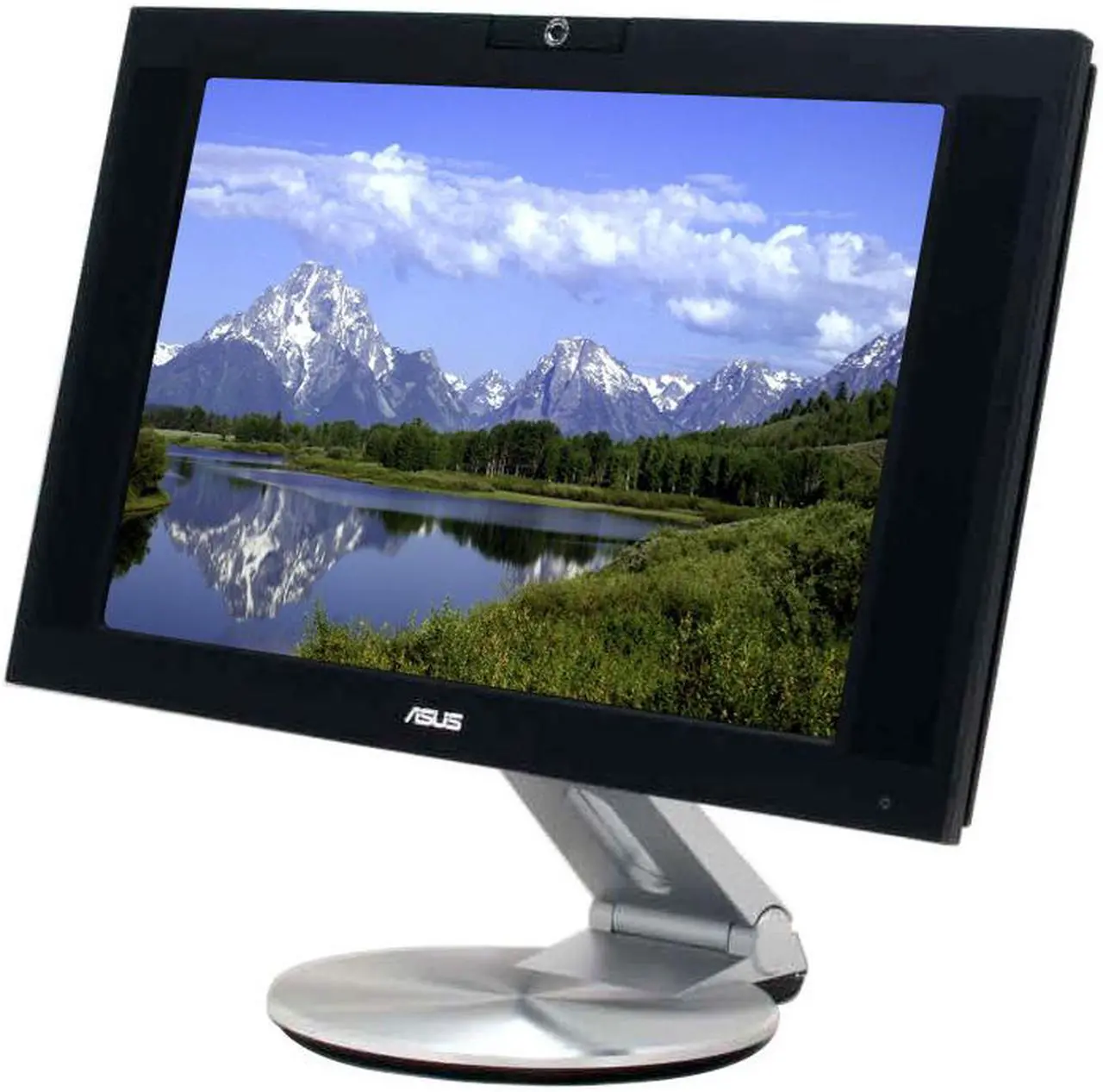 Main image of ASUS PW201 Black-Silver 20" 8ms DVI Widescreen Glossy Anti Glare LCD Monitor with Pivot and Swivel Adjustments 350 cd/m2 800:1 Built in Speakers