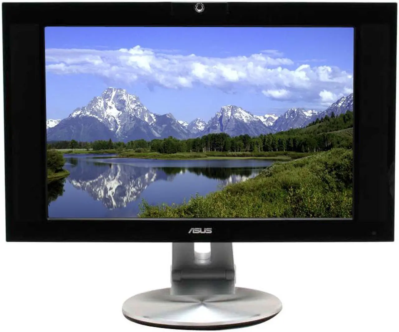 Alt view image 2 of 14 - ASUS PW201 Black-Silver 20" 8ms DVI Widescreen Glossy Anti Glare LCD Monitor with Pivot and Swivel Adjustments 350 cd/m2 800:1 Built in Speakers
