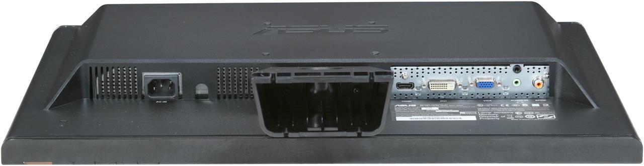 Alt view image 7 of 8 - ASUS VH236H Black 23" Full HD Widescreen LCD Monitor w/ Speakers 300 cd/m2 20000 :1 (ASCR)