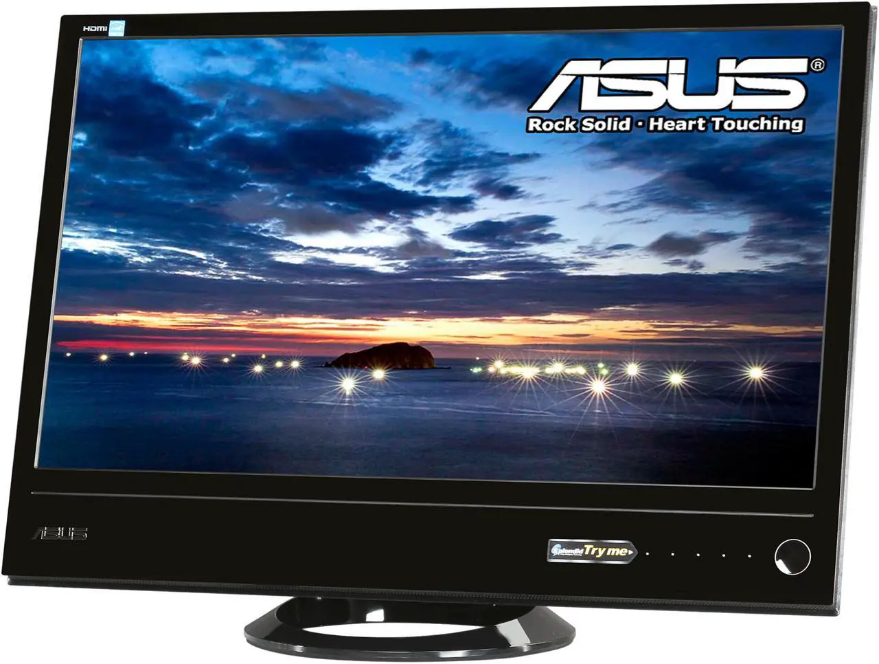 Main image of ASUS ML249H Black 24" HDMI Widescreen MVA Panel 178° Wide Viewing Angle Height & Pivot Adjustable LED Backlit LCD Monitor 250 cd/m2 ASCR 50,000,000:1 (3,000:1)