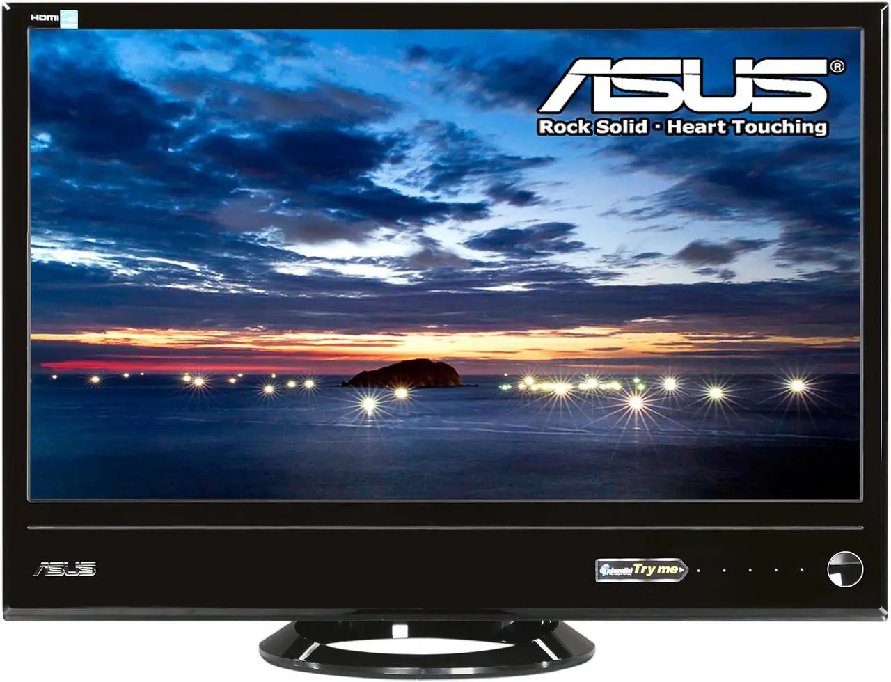 Alt view image 2 of 7 - ASUS ML249H Black 24" HDMI Widescreen MVA Panel 178° Wide Viewing Angle Height & Pivot Adjustable LED Backlit LCD Monitor 250 cd/m2 ASCR 50,000,000:1 (3,000:1)