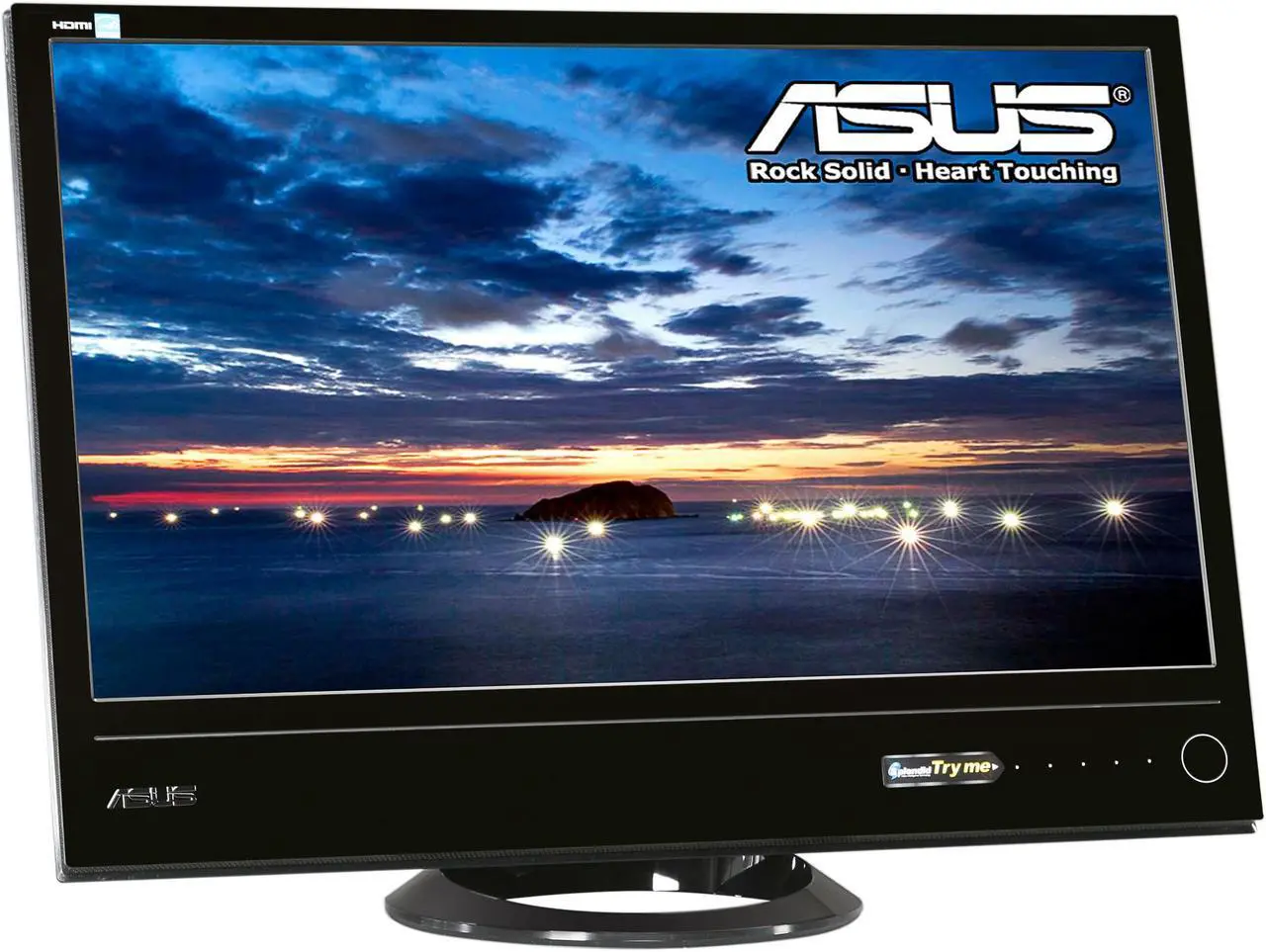 Alt view image 3 of 7 - ASUS ML249H Black 24" HDMI Widescreen MVA Panel 178° Wide Viewing Angle Height & Pivot Adjustable LED Backlit LCD Monitor 250 cd/m2 ASCR 50,000,000:1 (3,000:1)