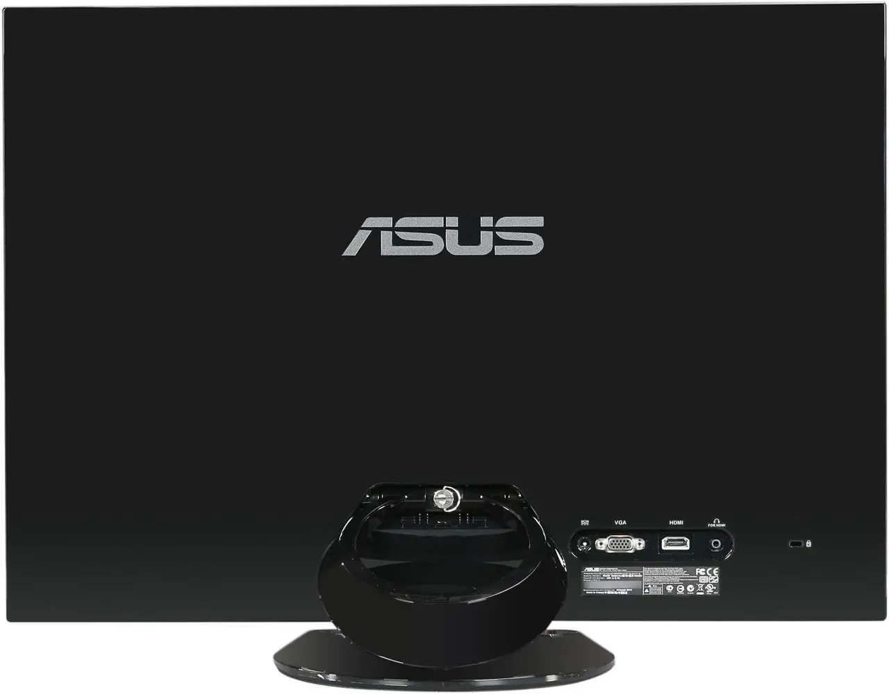 Alt view image 5 of 7 - ASUS ML249H Black 24" HDMI Widescreen MVA Panel 178° Wide Viewing Angle Height & Pivot Adjustable LED Backlit LCD Monitor 250 cd/m2 ASCR 50,000,000:1 (3,000:1)