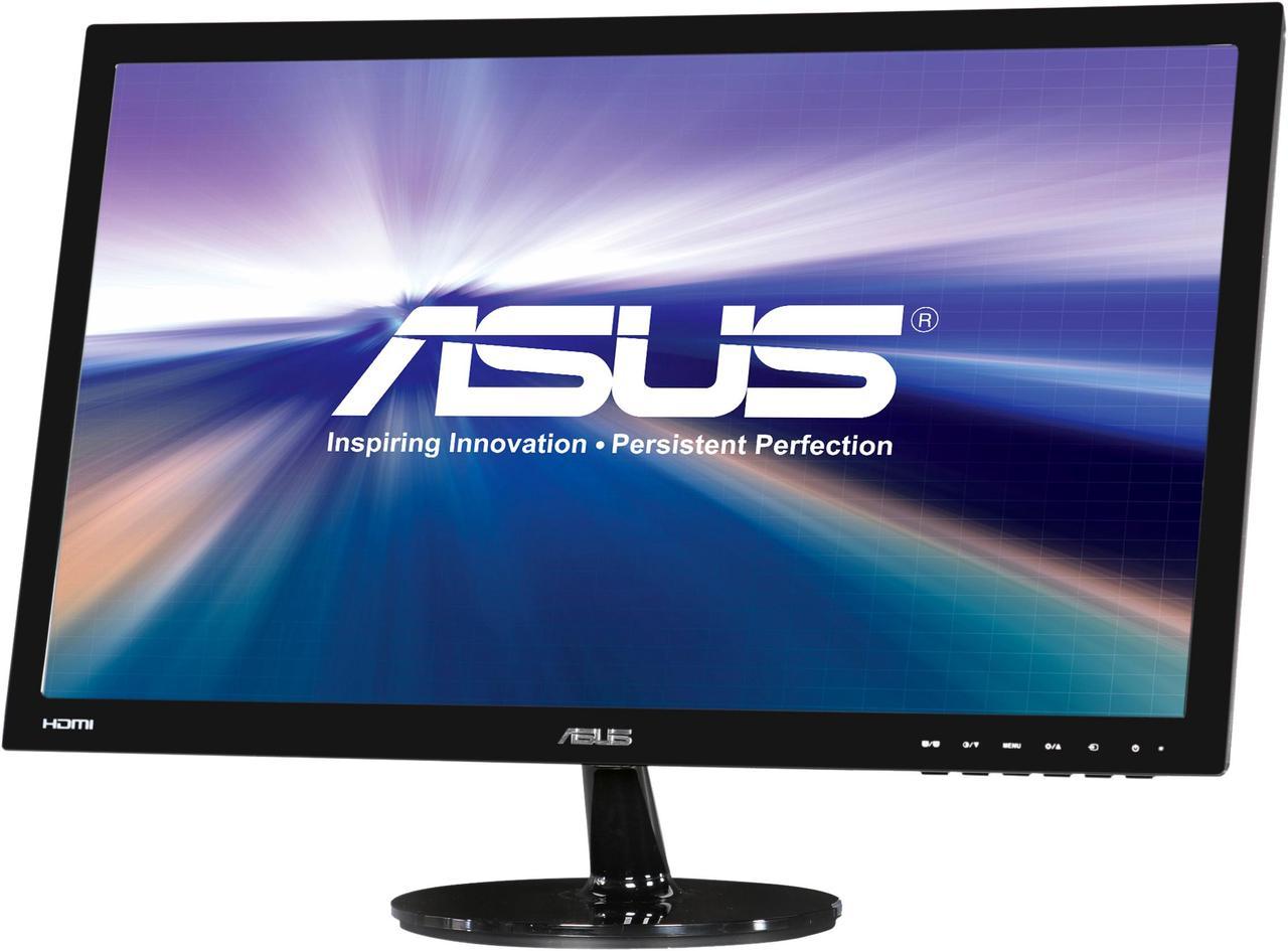 ASUS VS Series VS247H-P 24" (Actual size 23.6") Full HD 1920 x 1080 60Hz HDMI VGA DVI-D SPLENDID Modes Widescreen LED Backlight LCD Monitor