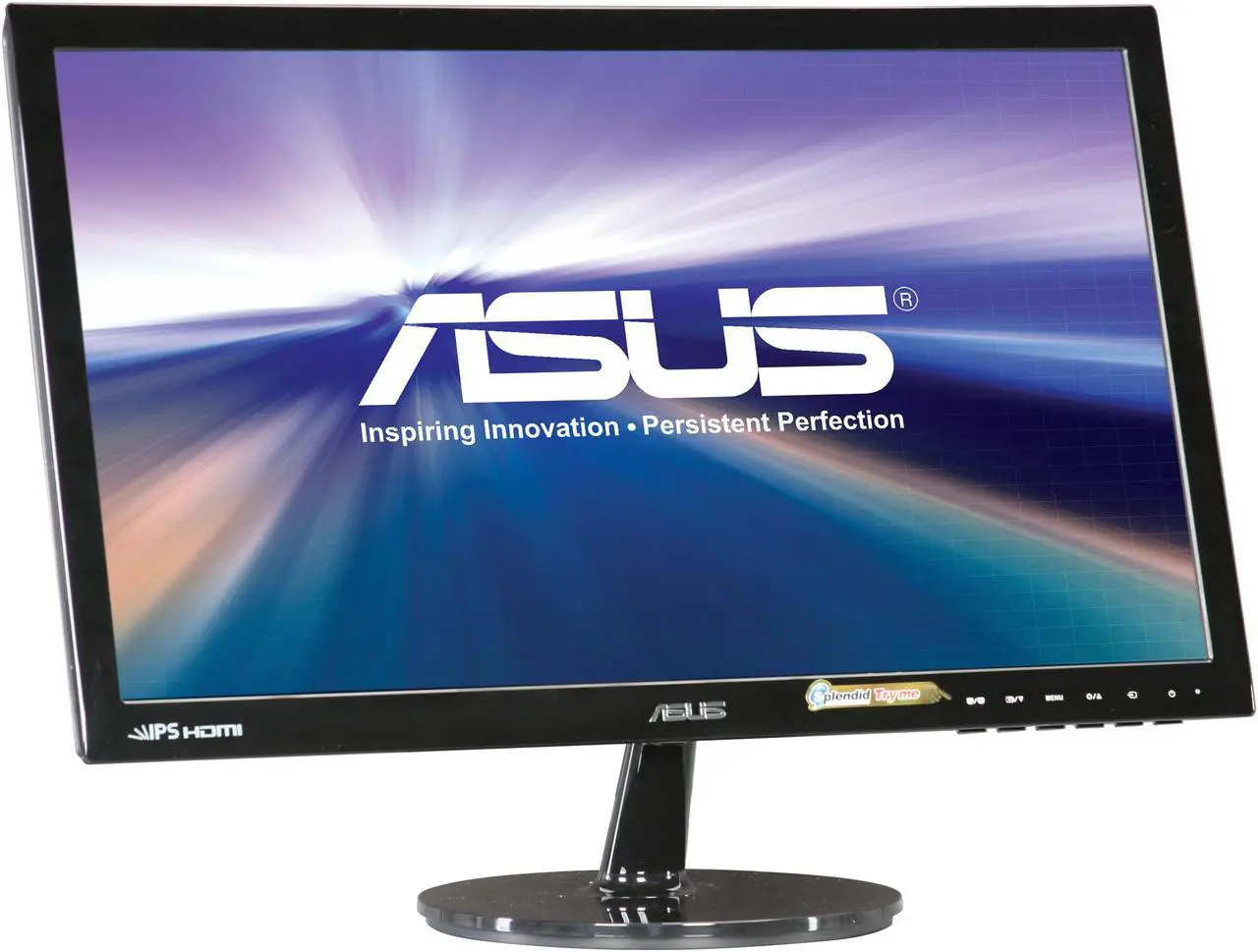 Alt view image 3 of 6 - ASUS VS229H-P Black 22" (Actual size 21.5") Widescreen LED Monitor FHD 1920 x 1080 IPS 5ms (GTG) VESA HDMI DVI VGA 3.5mm Earphone Jack