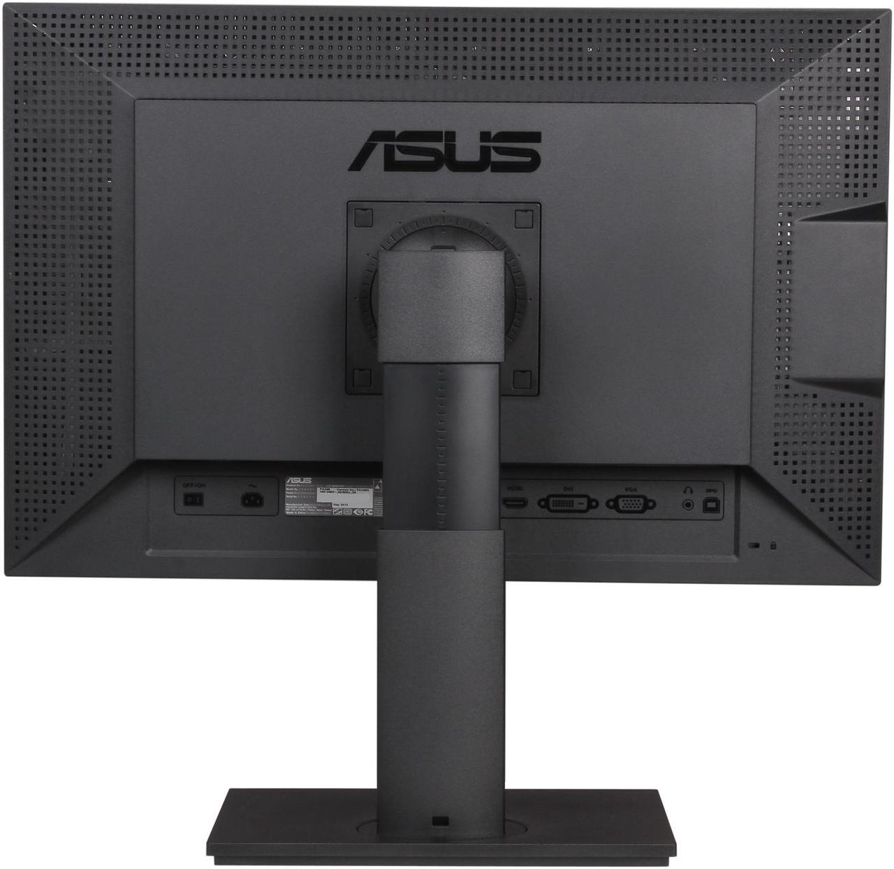 Alt view image 5 of 10 - ASUS ProArt PA248Q Black 24" (Actual size 24.1") 6ms (GTG) 16:10, 1920 x 1200, IPS, 100% sRGB, Color Accuracy Delta E< 5, Flicker Free, HDMI, D-Sub, DisplayPort, DVI-D LCD Monitor