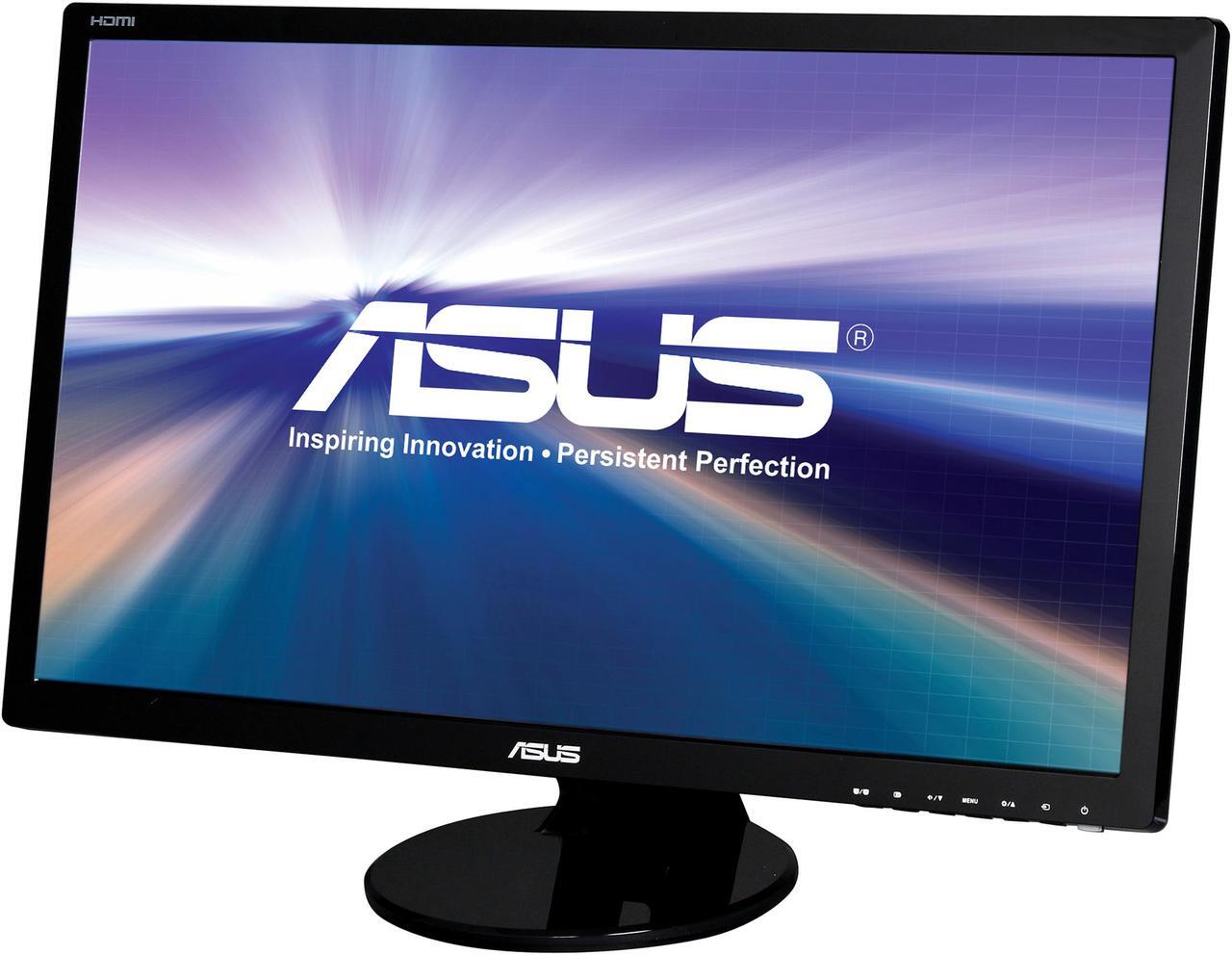 Main image of ASUS VE278H 27" Full HD 1920 x 1080 VGA HDMI Asus Eye Care with Ultra Low-Blue Light & Flicker-Free Built-in Speakers LED Backlight LCD Monitor