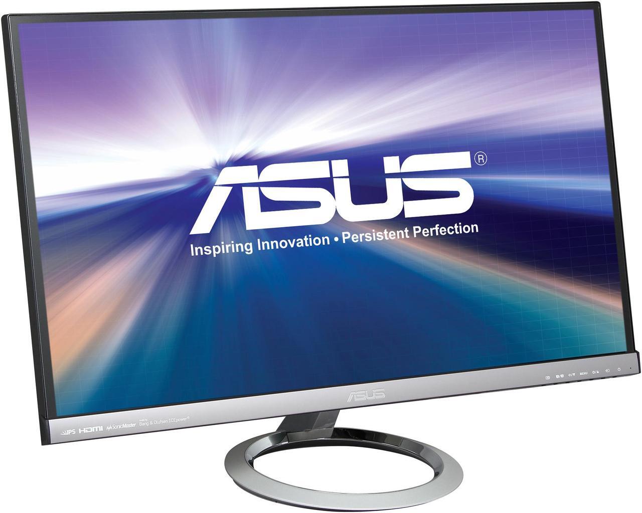 Alt view image 3 of 7 - ASUS Designo MX279H Silver & Black 27" Frameless Widescreen Monitor FHD (1920x1080) AH-IPS 5ms (GTG) Built-in Audio by Bang & Olufsen ICEpower® 2 x HDMI D-Sub 3.5mm Earphone Jack  250 cd/m2 ASCR 80,000,000:1