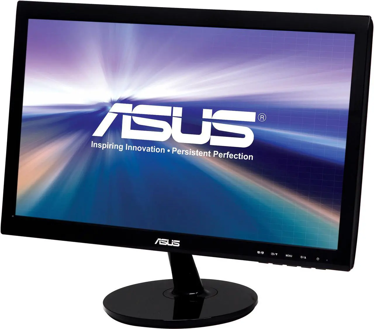 Main image of ASUS VS207T-P 20" (Actual size 19.5") HD+ 1600 x 900 DVI-D VGA HDCP Support Built-in Speakers SPLENDID Video Preset Modes Widescreen Backlit LED Monitor