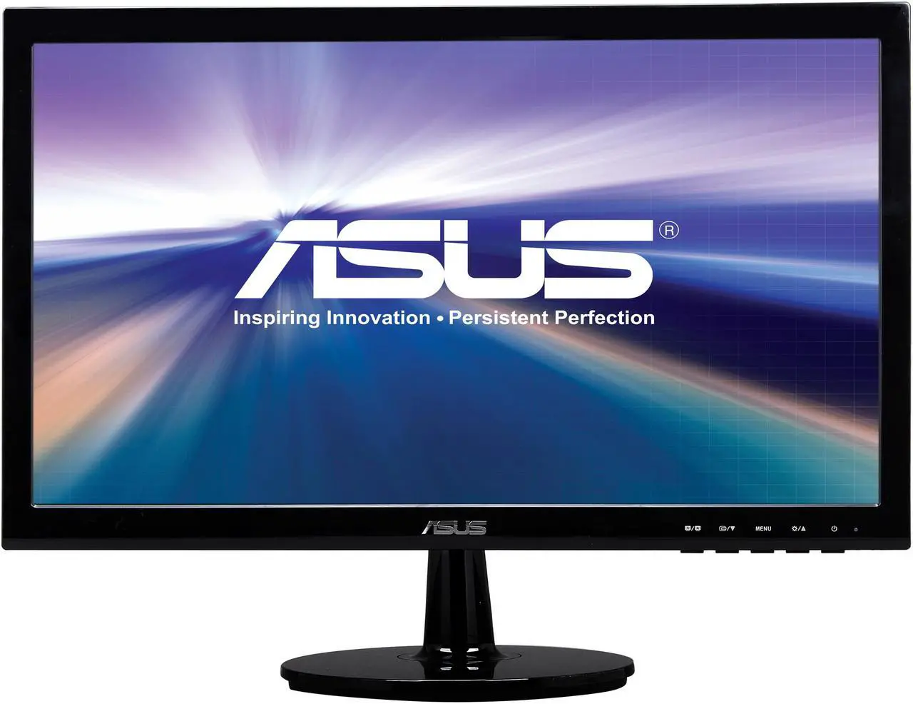 Alt view image 2 of 8 - ASUS VS207T-P 20" (Actual size 19.5") HD+ 1600 x 900 DVI-D VGA HDCP Support Built-in Speakers SPLENDID Video Preset Modes Widescreen Backlit LED Monitor