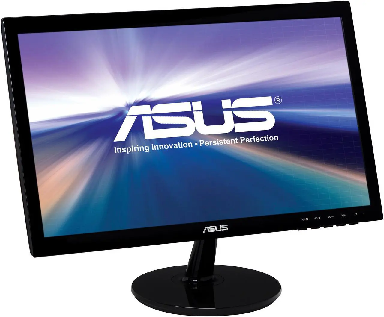 Alt view image 3 of 8 - ASUS VS207T-P 20" (Actual size 19.5") HD+ 1600 x 900 DVI-D VGA HDCP Support Built-in Speakers SPLENDID Video Preset Modes Widescreen Backlit LED Monitor