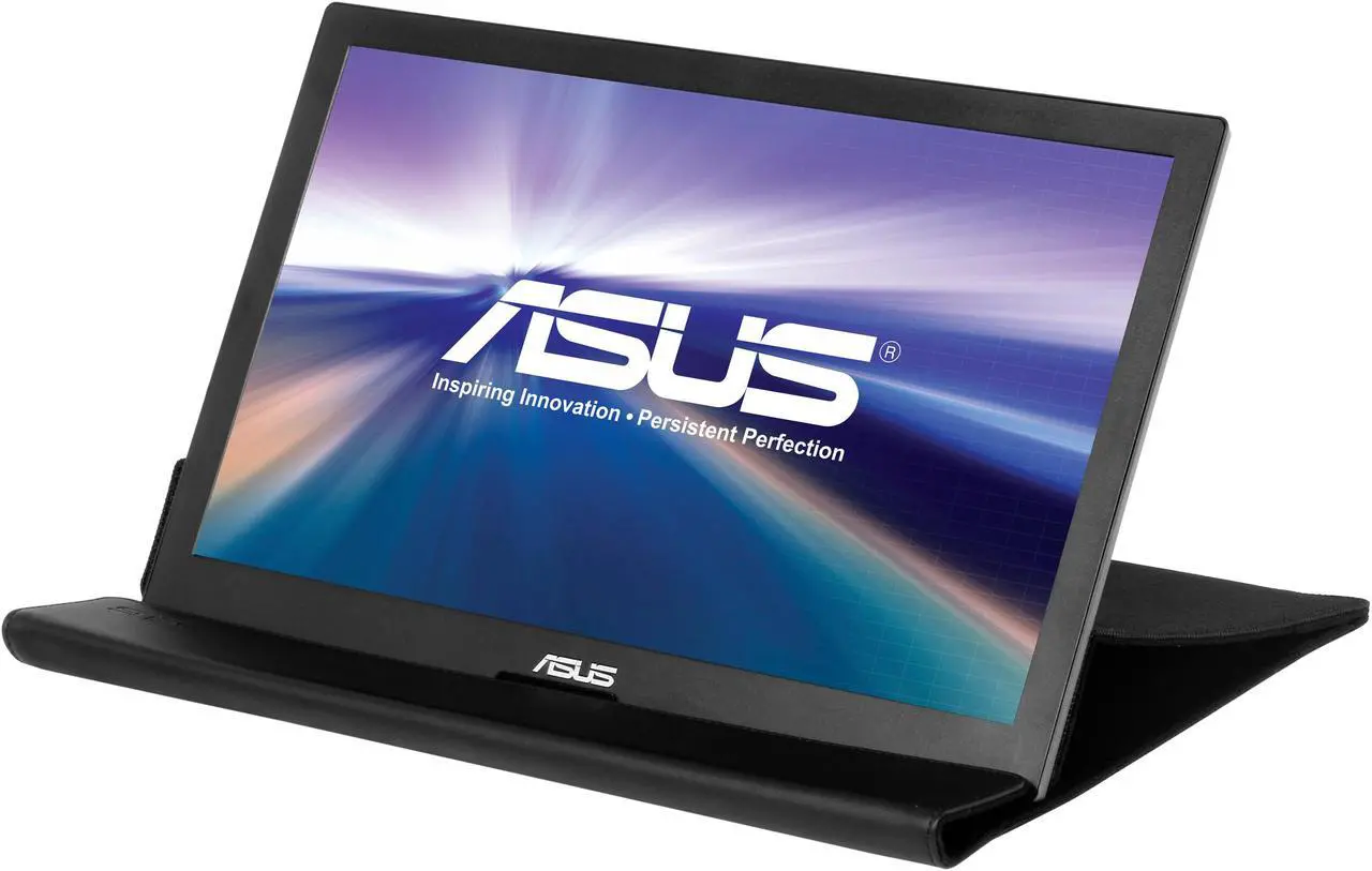 Main image of ASUS MB168B 16" (Actual size 15.6") Widescreen LED Backlight HD Portable USB-powered Ultra-slim  Monitor with Smart Case