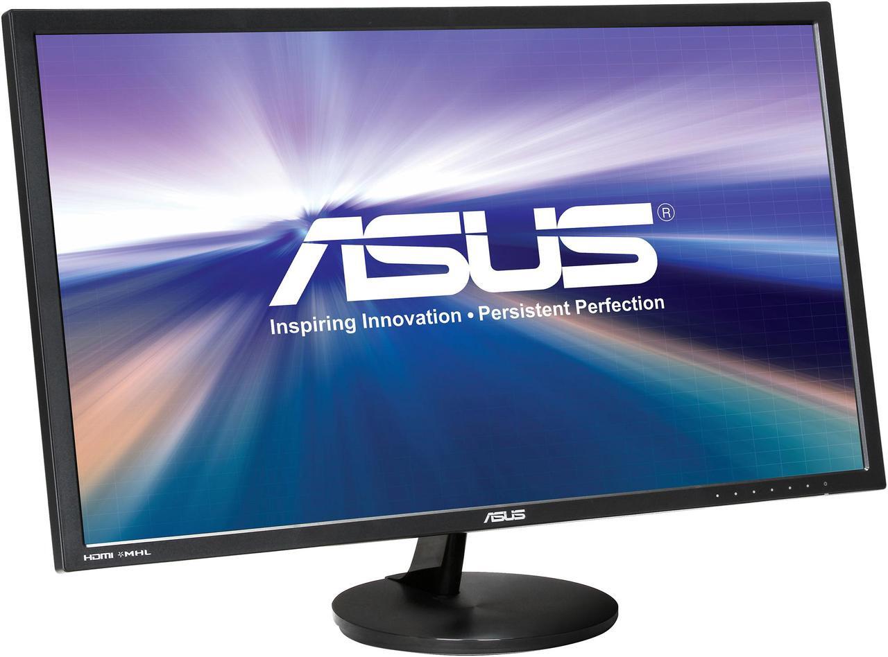 Alt view image 3 of 8 - ASUS VN289H Black 28" HDMI Ultra-Widescreen LED Backlight LCD Monitor ,300 cd/m2 ,ASCR 80000000:1 (3000:1) Built-in Speakers, Tilt Adjustable