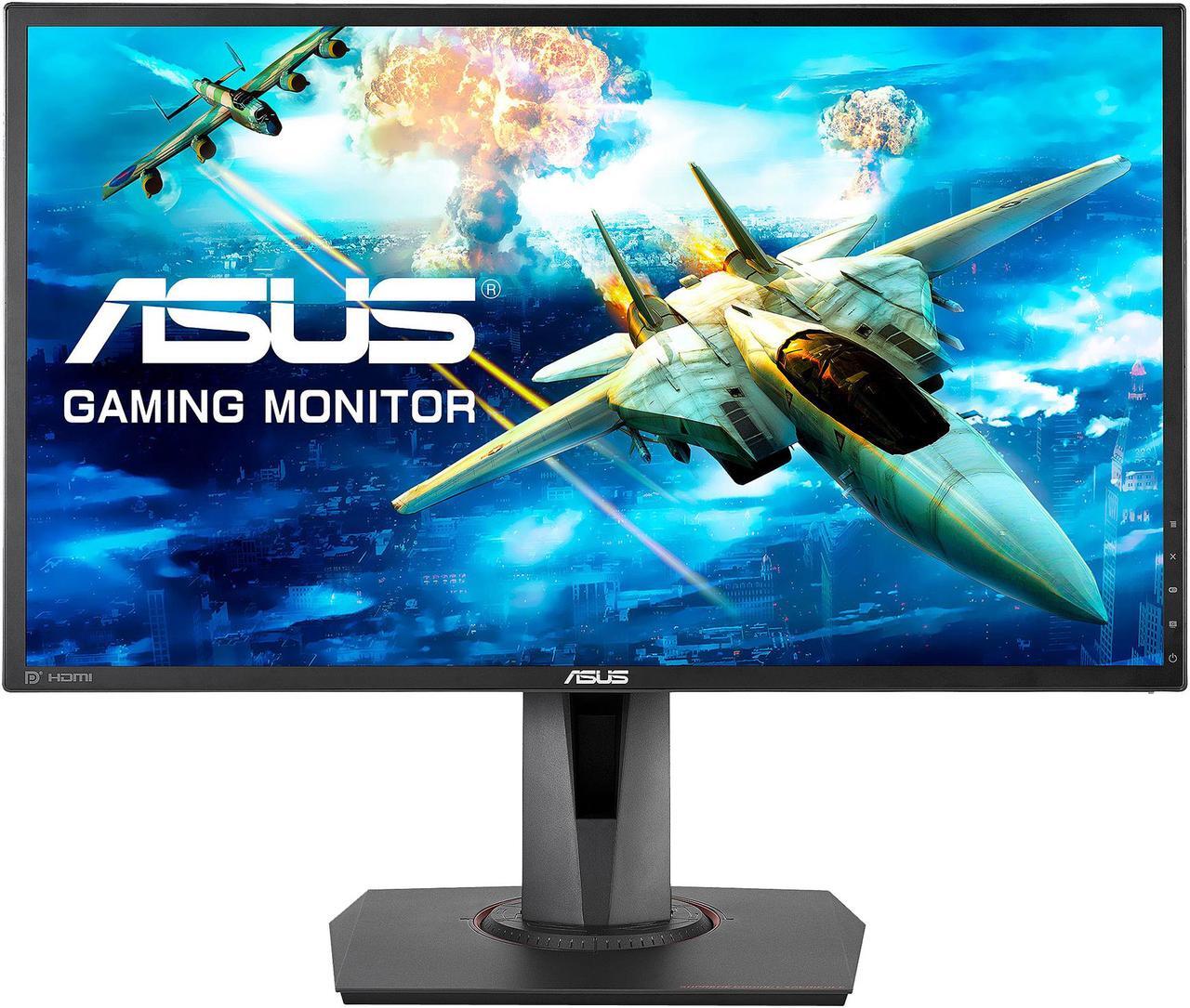 Alt view image 2 of 5 - ASUS MG248QR Black 24" eSports Gaming Monitor FHD (1920x1080) FreeSync/Adaptive Sync 144Hz 1ms VESA Height Adjustable Stand DP HDMI DVI 3.5mm Earphone Jack