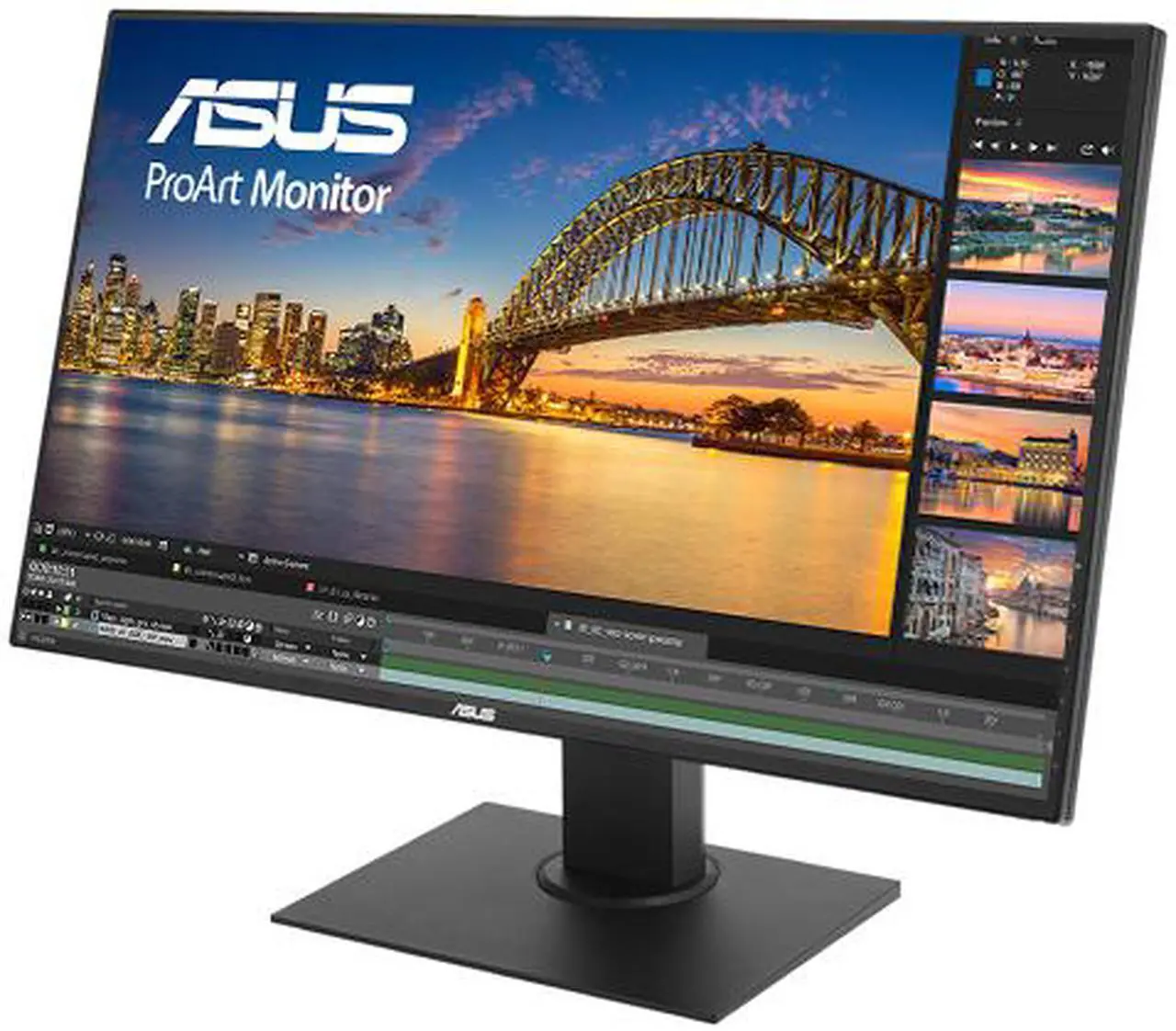 Alt view image 4 of 15 - Asus Professional - Grade ProArt PA328Q Black 32" 6ms (GTG) 4K /UHD 3840X2160 IPS  LED Backlight LCD Monitor, Ergonomically-designed stand with Tilt,Swivel,Pivot,Height Adjustable, built in Speakers