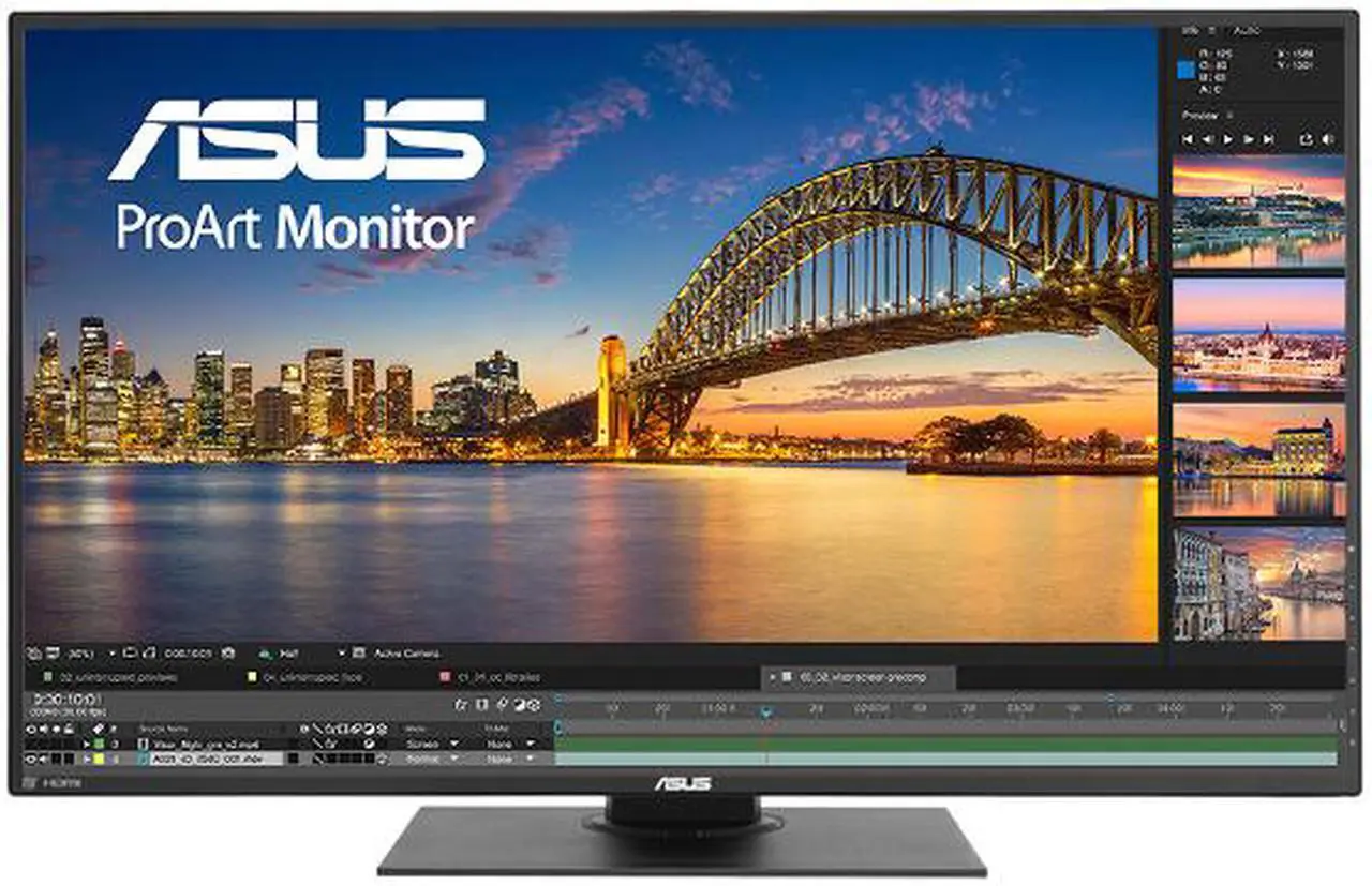 Alt view image 6 of 15 - Asus Professional - Grade ProArt PA328Q Black 32" 6ms (GTG) 4K /UHD 3840X2160 IPS  LED Backlight LCD Monitor, Ergonomically-designed stand with Tilt,Swivel,Pivot,Height Adjustable, built in Speakers