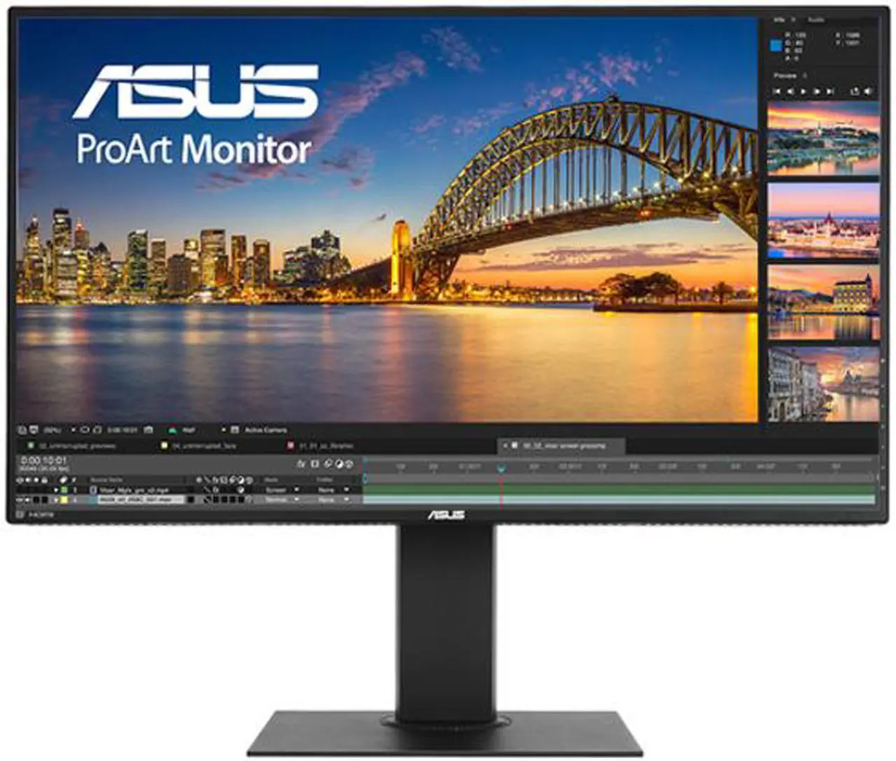 Main image of Asus Professional - Grade ProArt PA328Q Black 32" 6ms (GTG) 4K /UHD 3840X2160 IPS  LED Backlight LCD Monitor, Ergonomically-designed stand with Tilt,Swivel,Pivot,Height Adjustable, built in Speakers