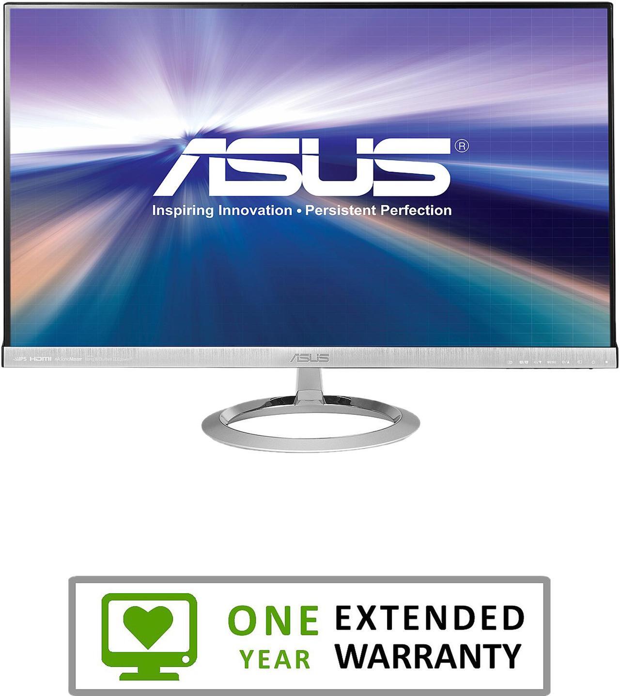 Main image of ASUS MX279H 27" HDMI Widescreen LED Backlight LCD Monitor, IPS Panel 250 cd/m2 80,000,000:1