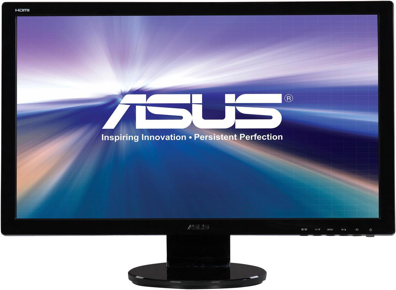 Alt view image 2 of 7 - ASUS VE247H Black 23.6" HDMI Widescreen LED Backlight LCD Monitor 300 cd/m2 10,000,000:1 (ASCR) Built-in Speakers