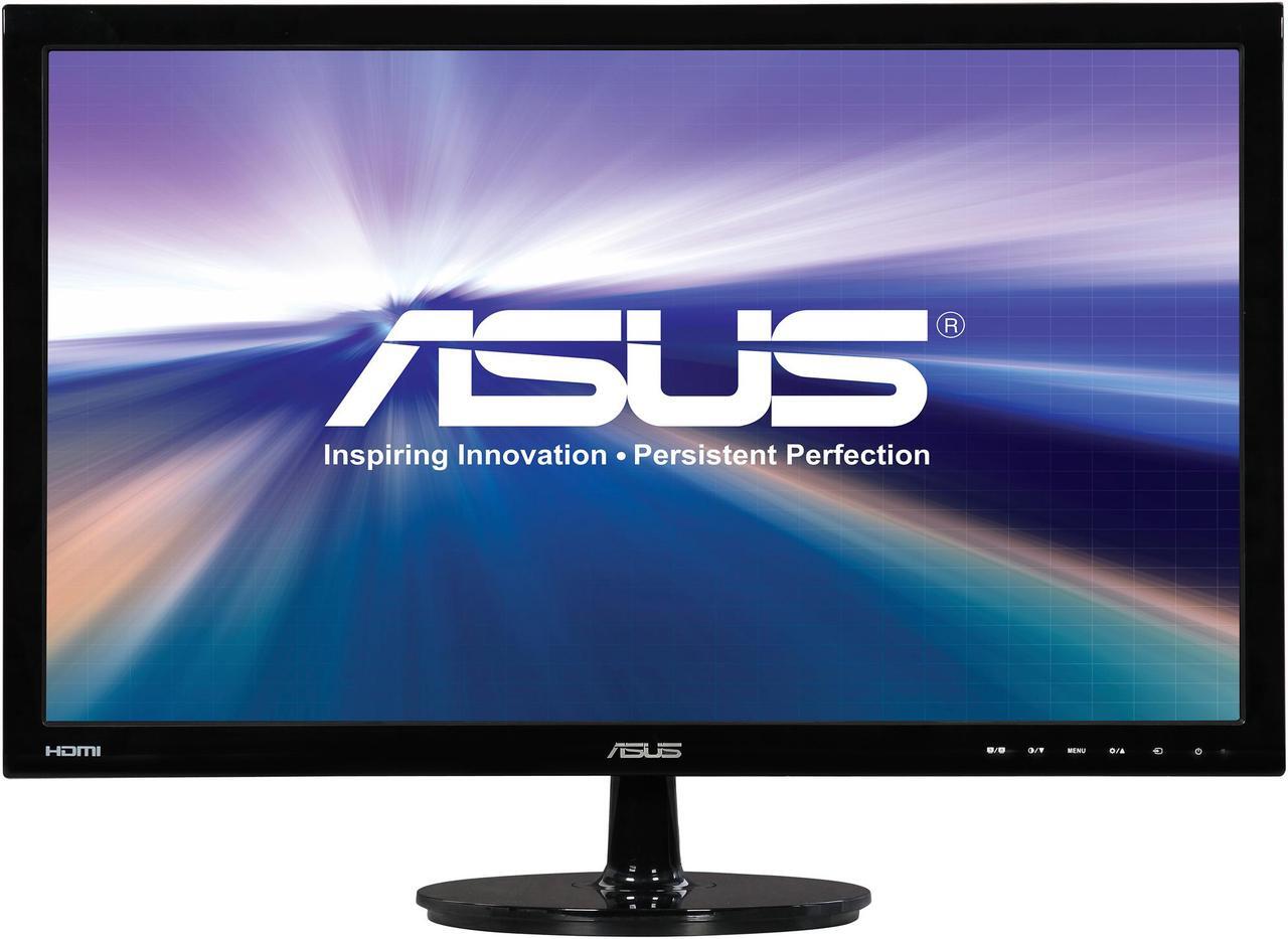 Alt view image 2 of 7 - ASUS VS248H-P Black 24" HDMI Widescreen LED Backlight LCD Monitor 250 cd/m2 ASCR 50,000,000:1