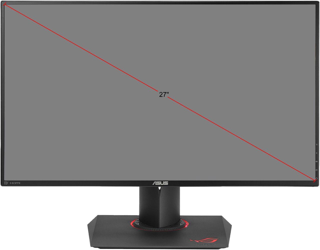 Alt view image 13 of 12 - ASUS ROG Swift 27" 1440P Gaming Monitor (PG279Q) - QHD (2560 x 1440), IPS, 165Hz (Supports 144Hz), G-SYNC, Eye Care, DisplayPort, Adjustable Ergonomic