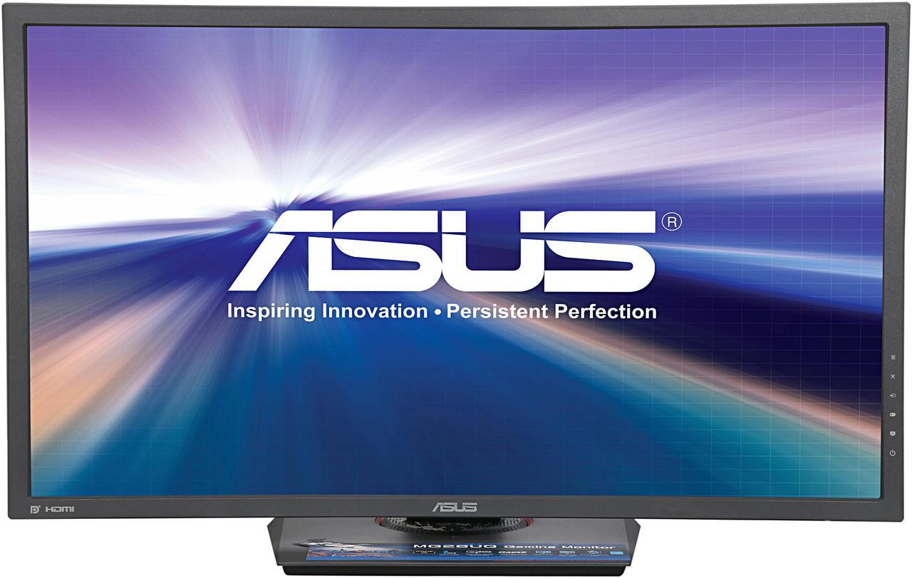Alt view image 8 of 12 - ASUS MG28UQ Black 28" 1ms (GTG) 3840 x 2160 4K UHD Adaptive-Sync (FreeSync) Gaming Monitor, w/ Asus Exclusive GamePlus and Flicker Free Technology, Pivot & Height Adjustment, Built-in Speakers