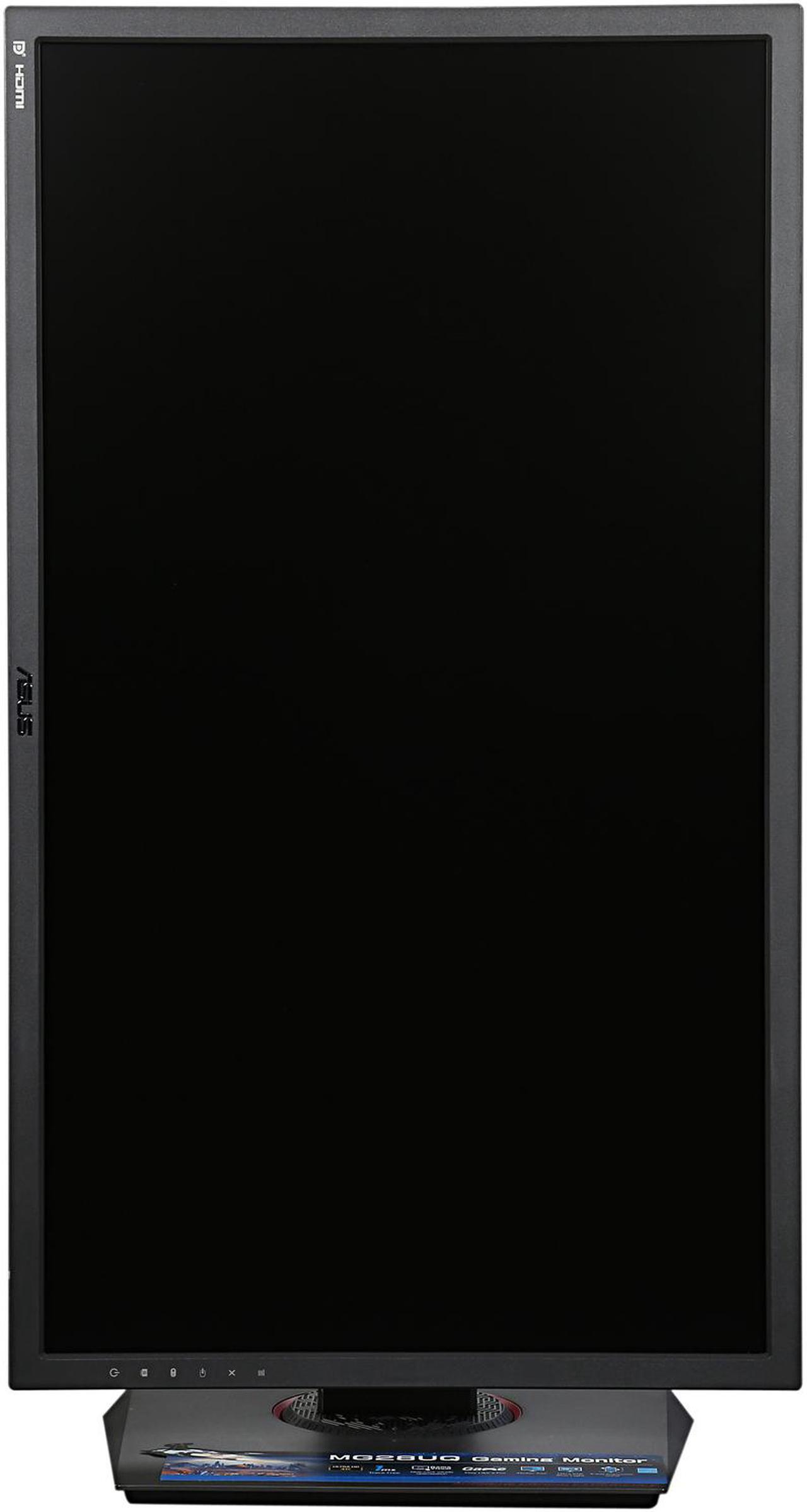 Alt view image 7 of 12 - ASUS MG28UQ Black 28" 1ms (GTG) 3840 x 2160 4K UHD Adaptive-Sync (FreeSync) Gaming Monitor, w/ Asus Exclusive GamePlus and Flicker Free Technology, Pivot & Height Adjustment, Built-in Speakers