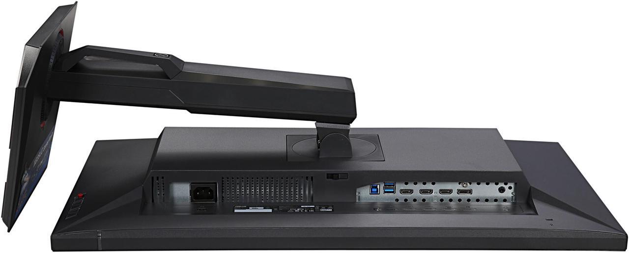 Alt view image 9 of 12 - ASUS MG28UQ Black 28" 1ms (GTG) 3840 x 2160 4K UHD Adaptive-Sync (FreeSync) Gaming Monitor, w/ Asus Exclusive GamePlus and Flicker Free Technology, Pivot & Height Adjustment, Built-in Speakers