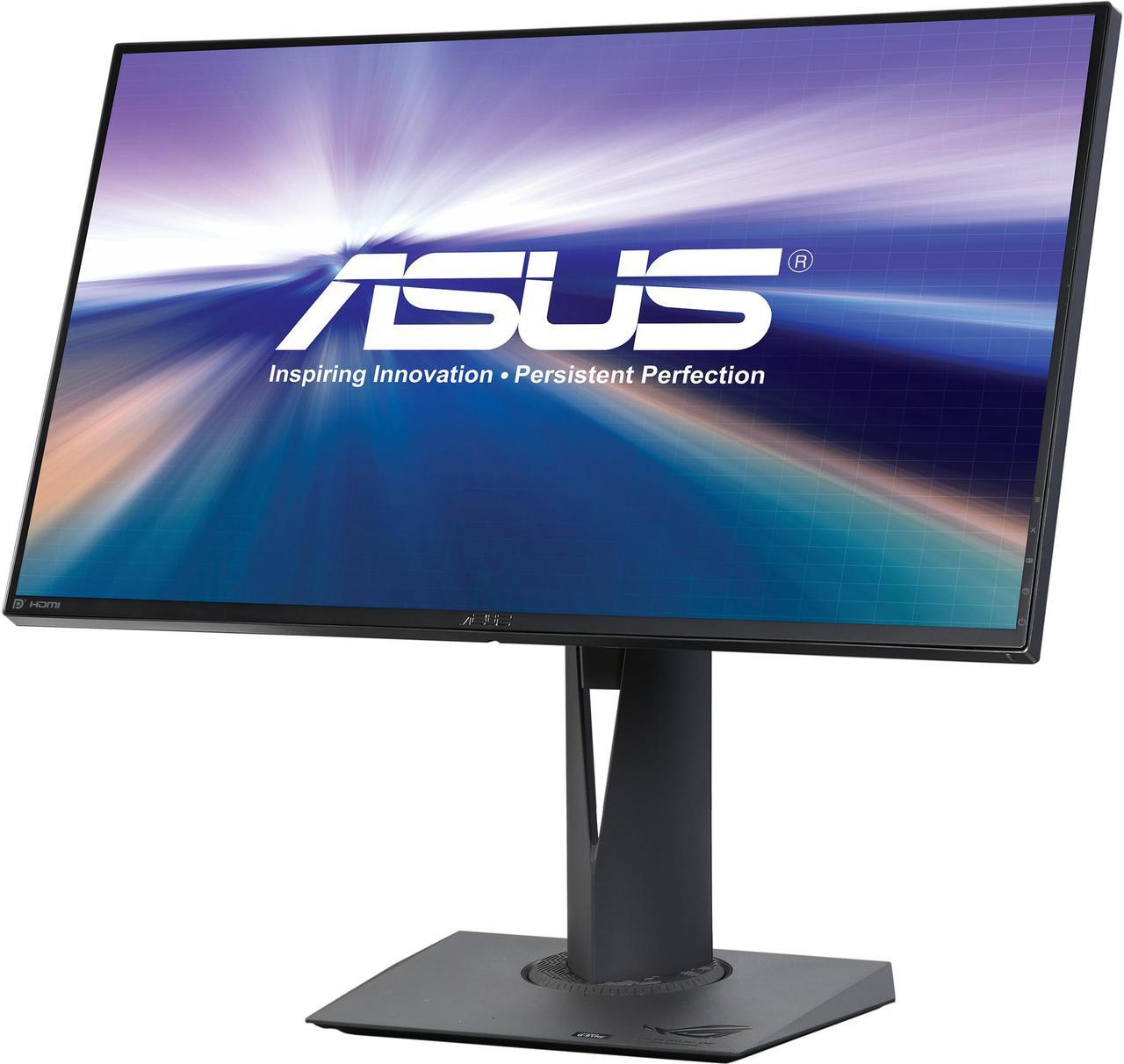 ASUS ROG PG279Q Black 27" WQHD IPS 2560X1440, NVIDIA G-Sync Gaming Monitor, 165 Hz refresh Rate, Slim Bezel Design with HDMI USB Ergonomic EyeCare Technology